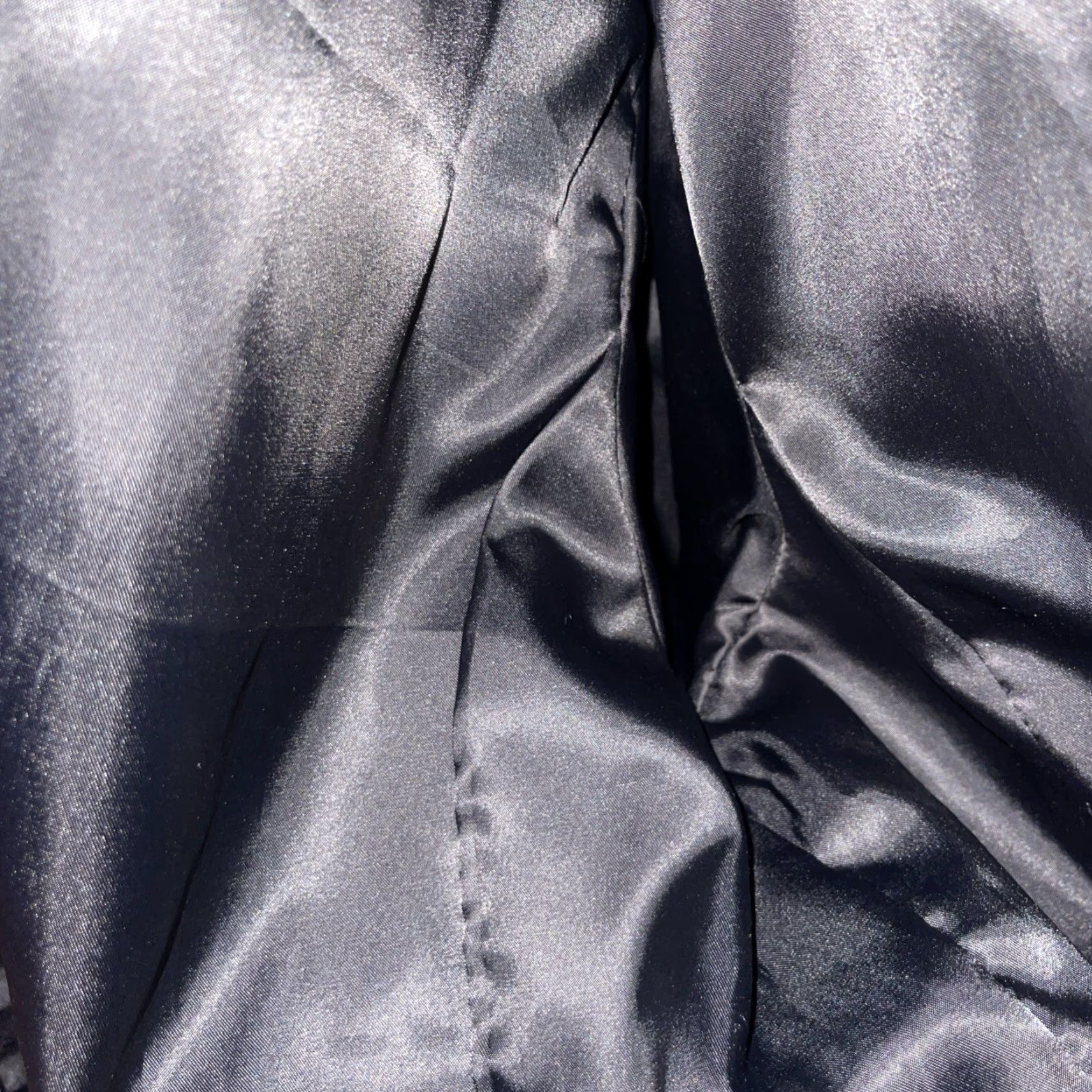 Worthington Worthington Women’s Jacket Black Leather Coat Mid-Length Zip Up L Classic Lined 90s City Professional Women's Coat Size L / US 10 / IT 46 - 7 Thumbnail