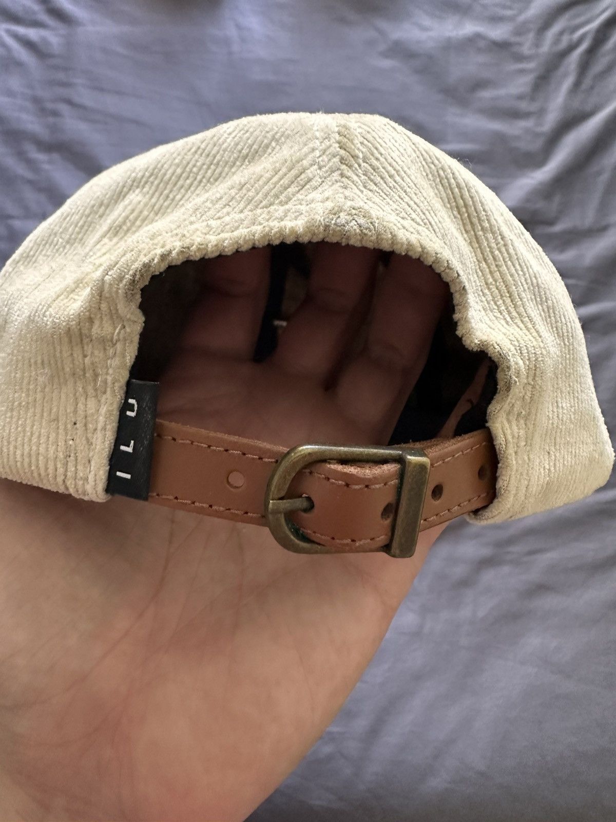 I Love Ugly U Porter Cap Tan Suede Size ONE SIZE - 5 Thumbnail