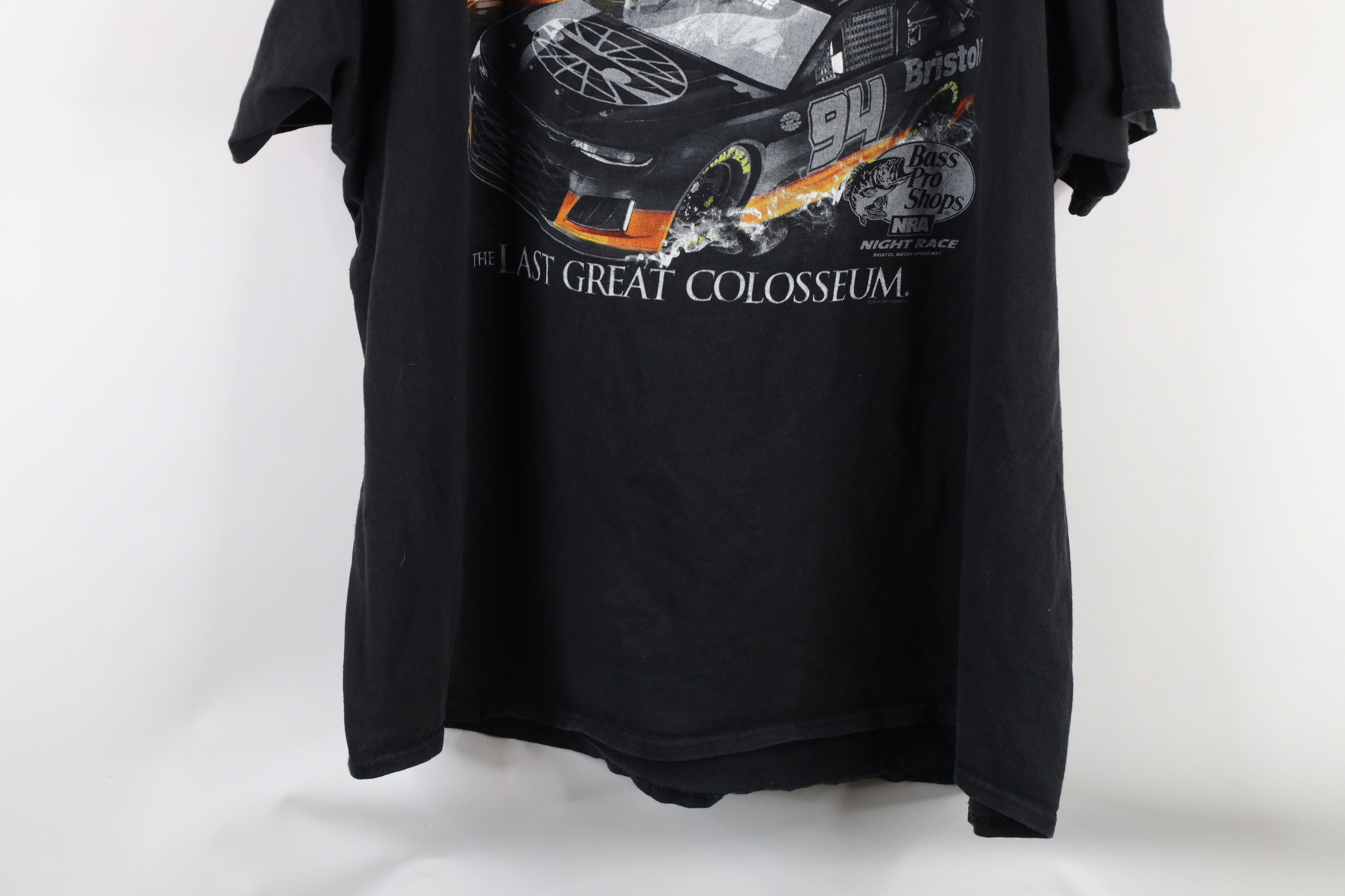 Vintage Vintage Y2K Battlefield Bristol Speedway Racing T-Shirt Size US XXL / EU 58 / 5 - 14 Thumbnail