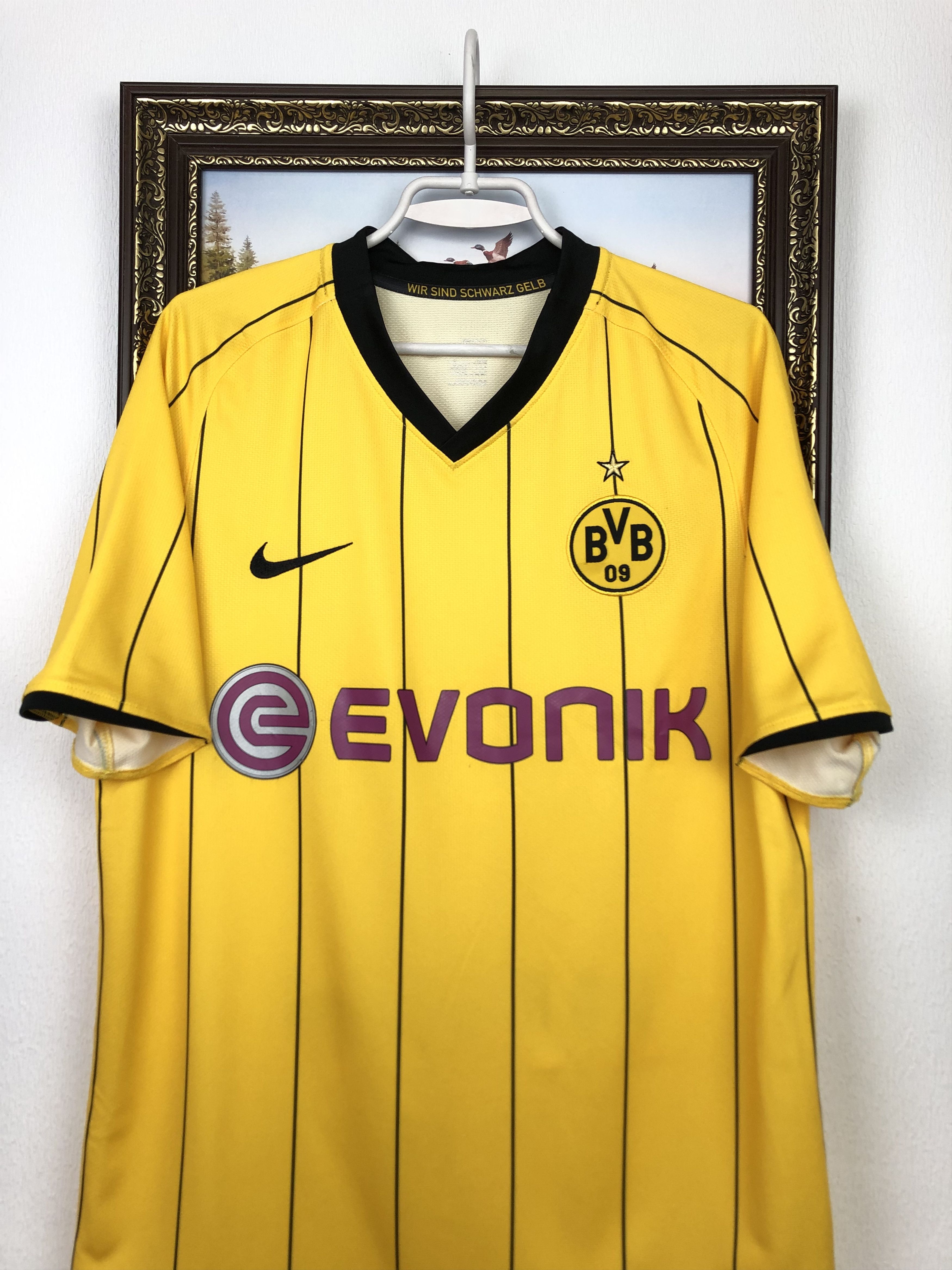 Nike × Vintage Borussia Dortmund football shirt Soccer Nike Trikot Jersey Size US M / EU 48-50 / 2 - 2 Thumbnail