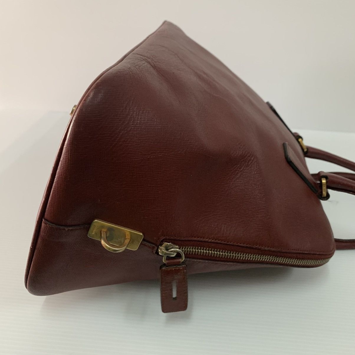 Prada Prada Alma Leather Handbag Size ONE SIZE - 9 Thumbnail