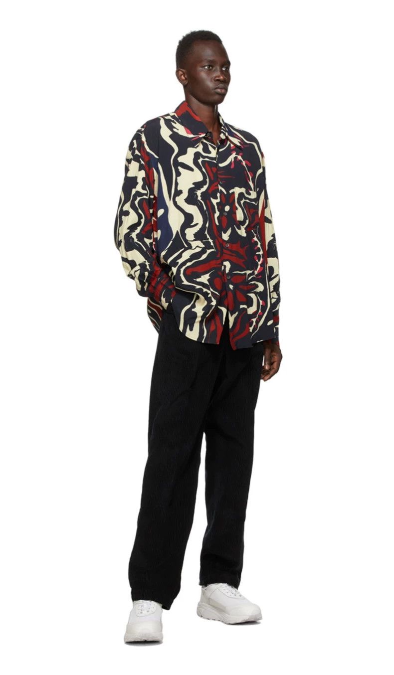 Our Legacy Our Legacy size50 A long-sleeved floral shirt Size US M / EU 48-50 / 2 - 8 Thumbnail