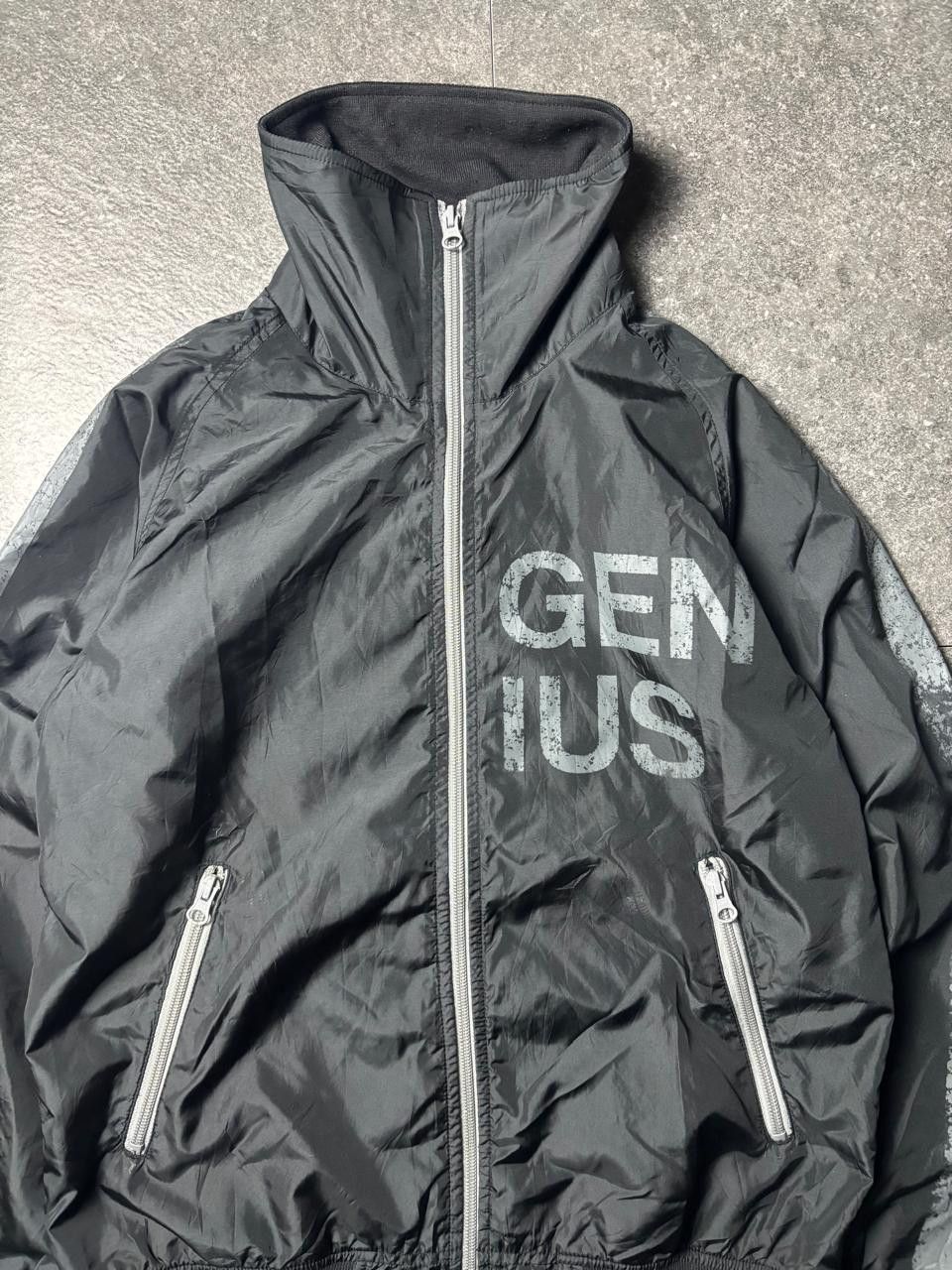 PPFM 2000s PPFM 'GENIUS' Nylon Track Jacket Size US M / EU 48-50 / 2 - 3 Thumbnail