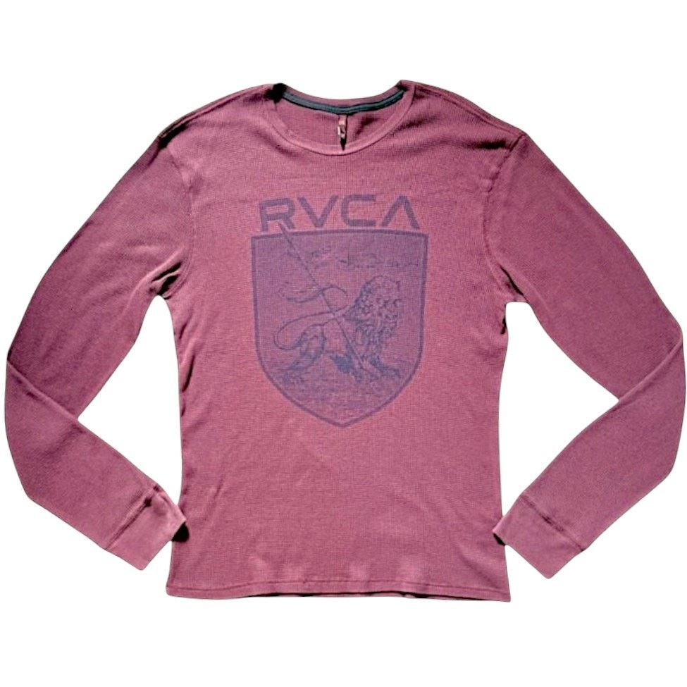 RVCA RVCA Burgundy Long-Sleeve Top | Size XXL Size US XXL / EU 58 / 5 - 1 Thumbnail