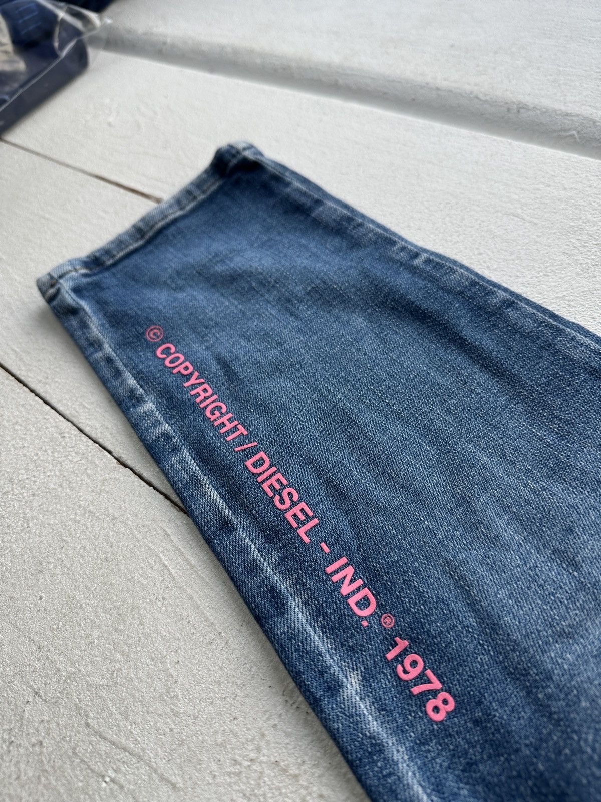 Diesel 🚨 DIESEL IFSIXWASNINE JEANS DENIM RARE Y2K FIT GOTHIC PUNK Size 31" - 5 Thumbnail