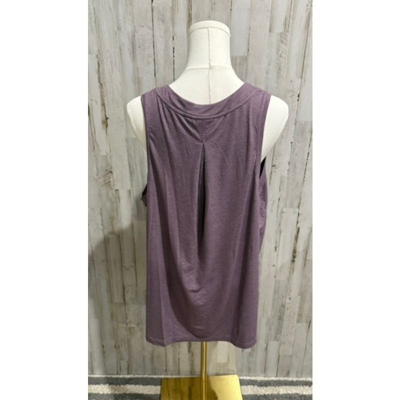 Athleta Athleta Tank Top Womens 1X Purple Sleeveless Scoop Neck Size XXL / US 16-18 / IT 52-54 - 6 Thumbnail