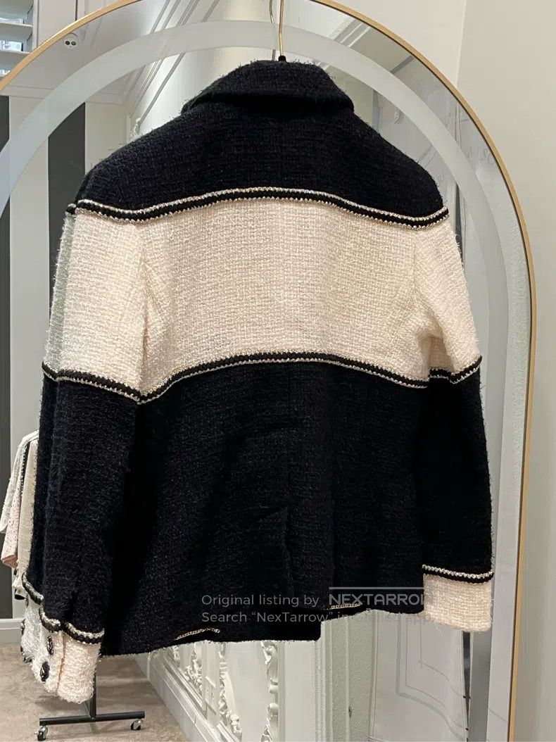 Chanel Chanel 20-year-old Kangpeng series black and white classic Size XS / US 0-2 / IT 36-38 - 2 Thumbnail