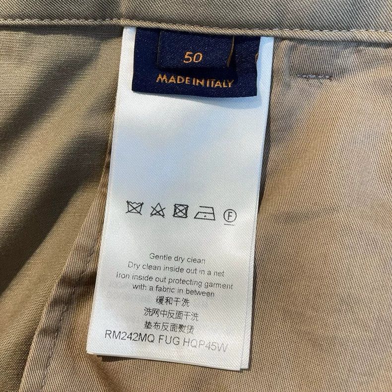 Louis Vuitton Louis Vuitton size US 50 Flocked khaki pants Size US 34 / EU 50 - 6 Thumbnail