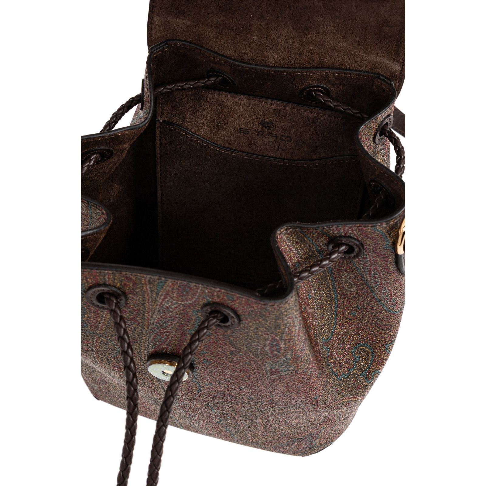Etro ETRO Brown Leather Backpack New And Authentic Size ONE SIZE - 4 Thumbnail