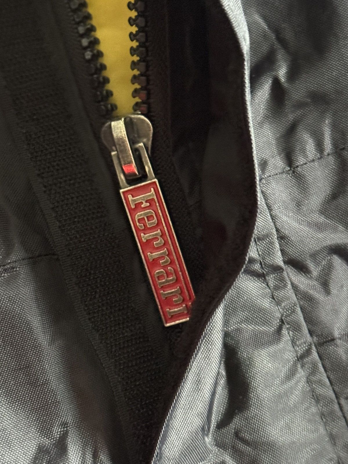 Vintage Ferrari XL official jacket zip nylon coat parka bomber 90s Size US XL / EU 56 / 4 - 8 Thumbnail