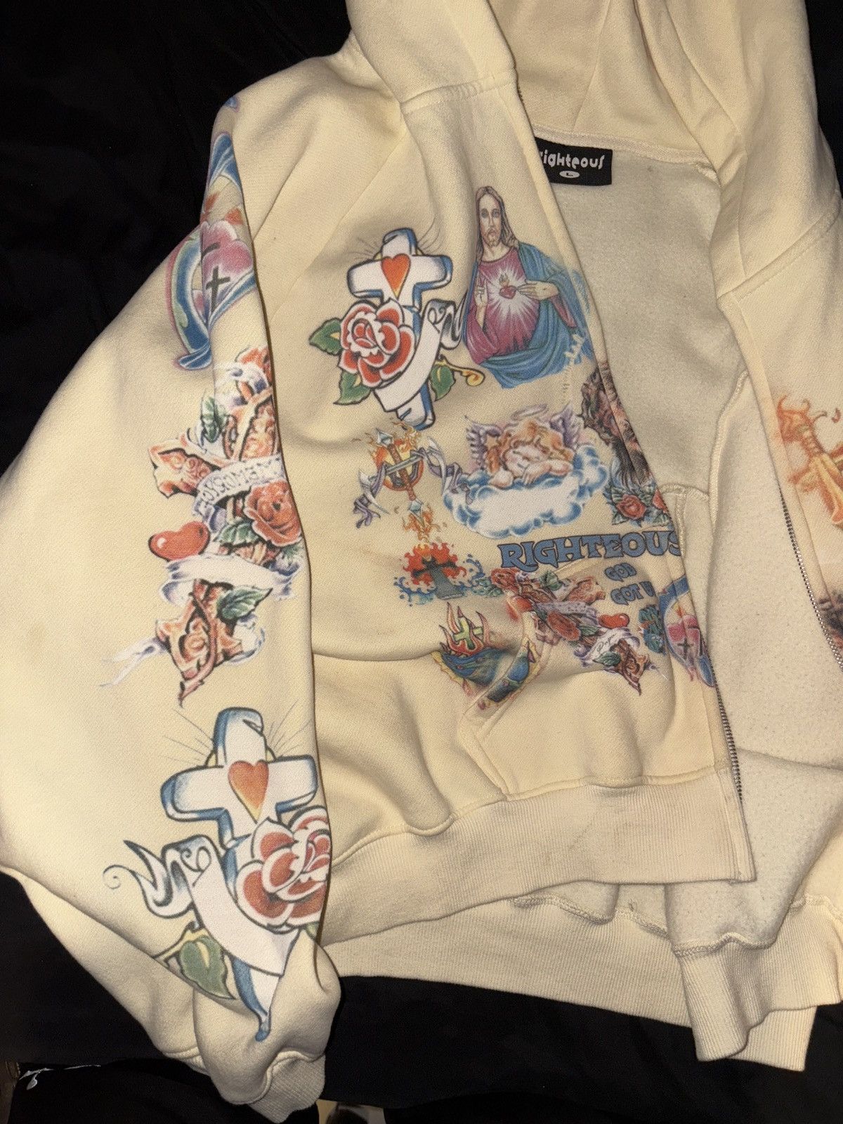 Other Risen King We Are Righteous Zip (Cream) Size US L / EU 52-54 / 3 - 4 Thumbnail
