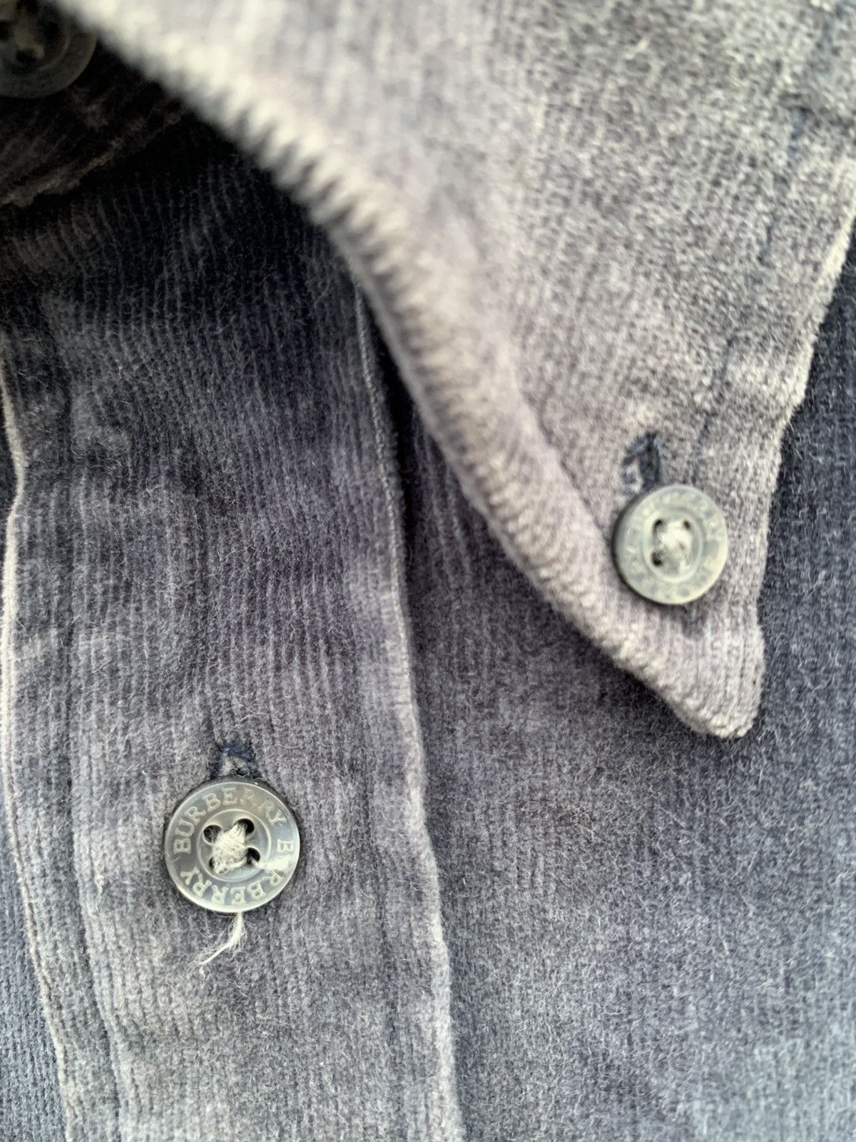 Burberry Vintage Burberry London Corduroy Nova Check Button Ups Size US M / EU 48-50 / 2 - 5 Thumbnail