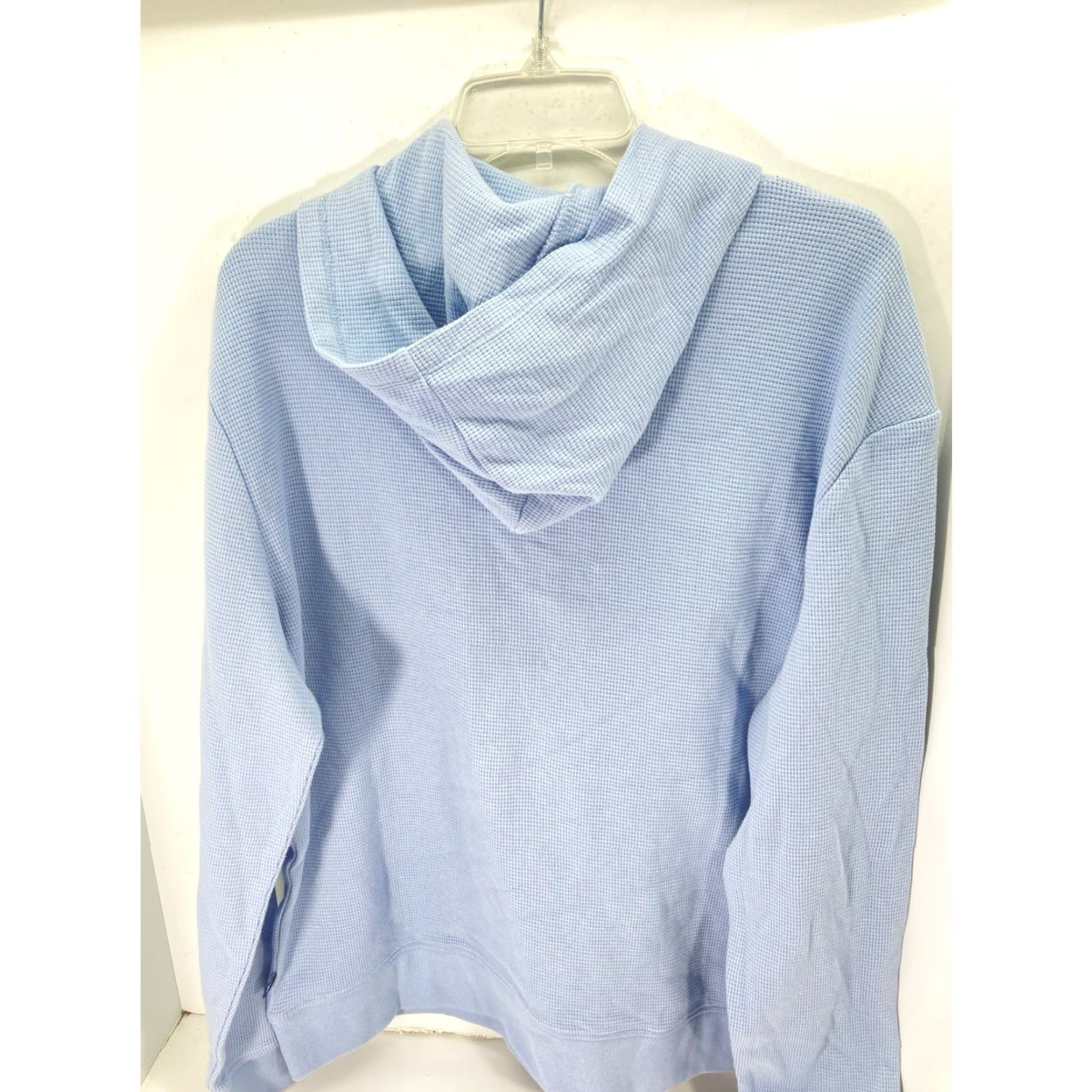 Gap VINTAGE Gap Waffle Henley Hoodie Shirt Men Large Blue Long Sleeve Pullover NWT Size US L / EU 52-54 / 3 - 7 Thumbnail