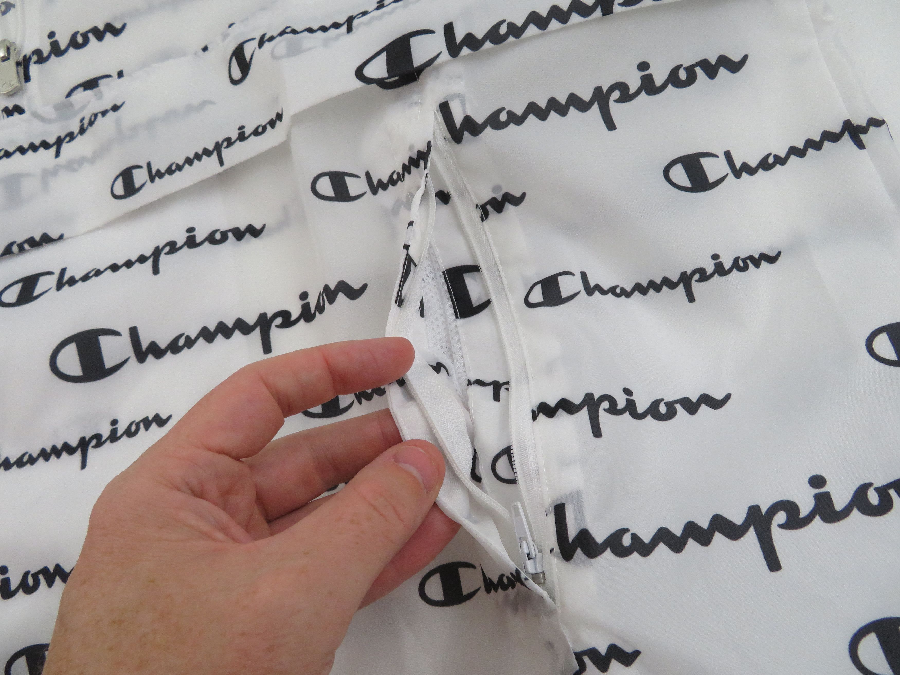 Champion × Vintage Champion Anorak Windbreaker Half-Zip All Over Print Jacket Size US XL / EU 56 / 4 - 5 Thumbnail