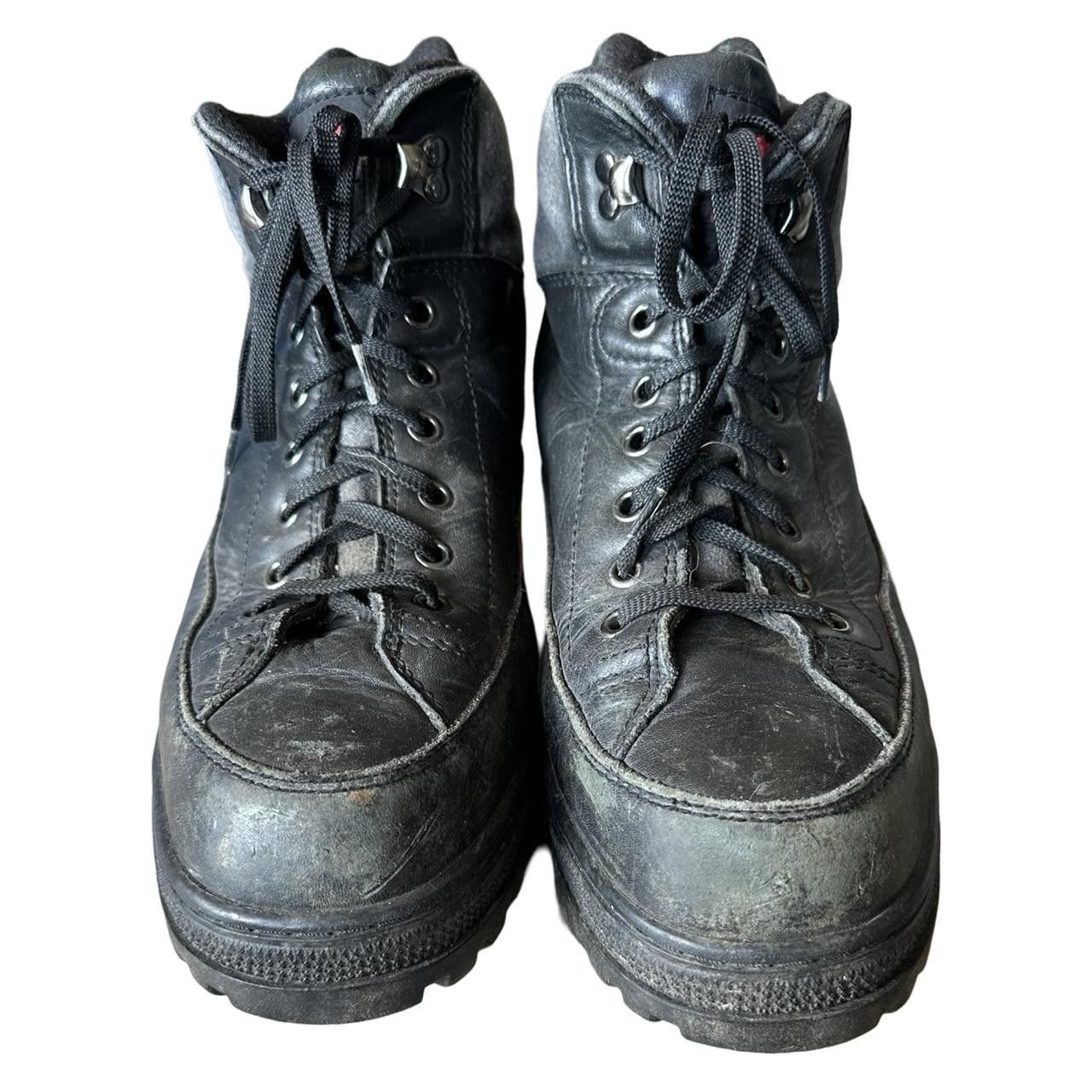 Leather Wolverine Black Leather Workwear Boots - 9.5 US Size US 9.5 / EU 42-43 - 8 Thumbnail