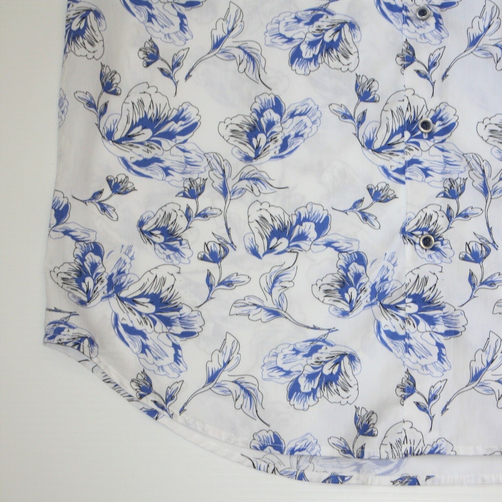 Robert Graham Spencerville Floral Short Sleeve Shirt NWT size L MSRP $178 Size US L / EU 52-54 / 3 - 3 Thumbnail