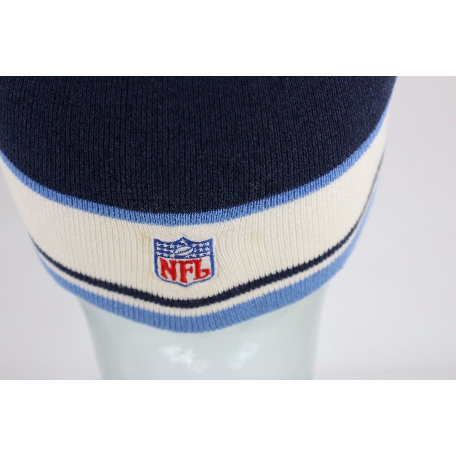 Reebok × Vintage Vintage Reebok Distressed Tennessee Titans Football Beanie Size ONE SIZE - 6 Thumbnail