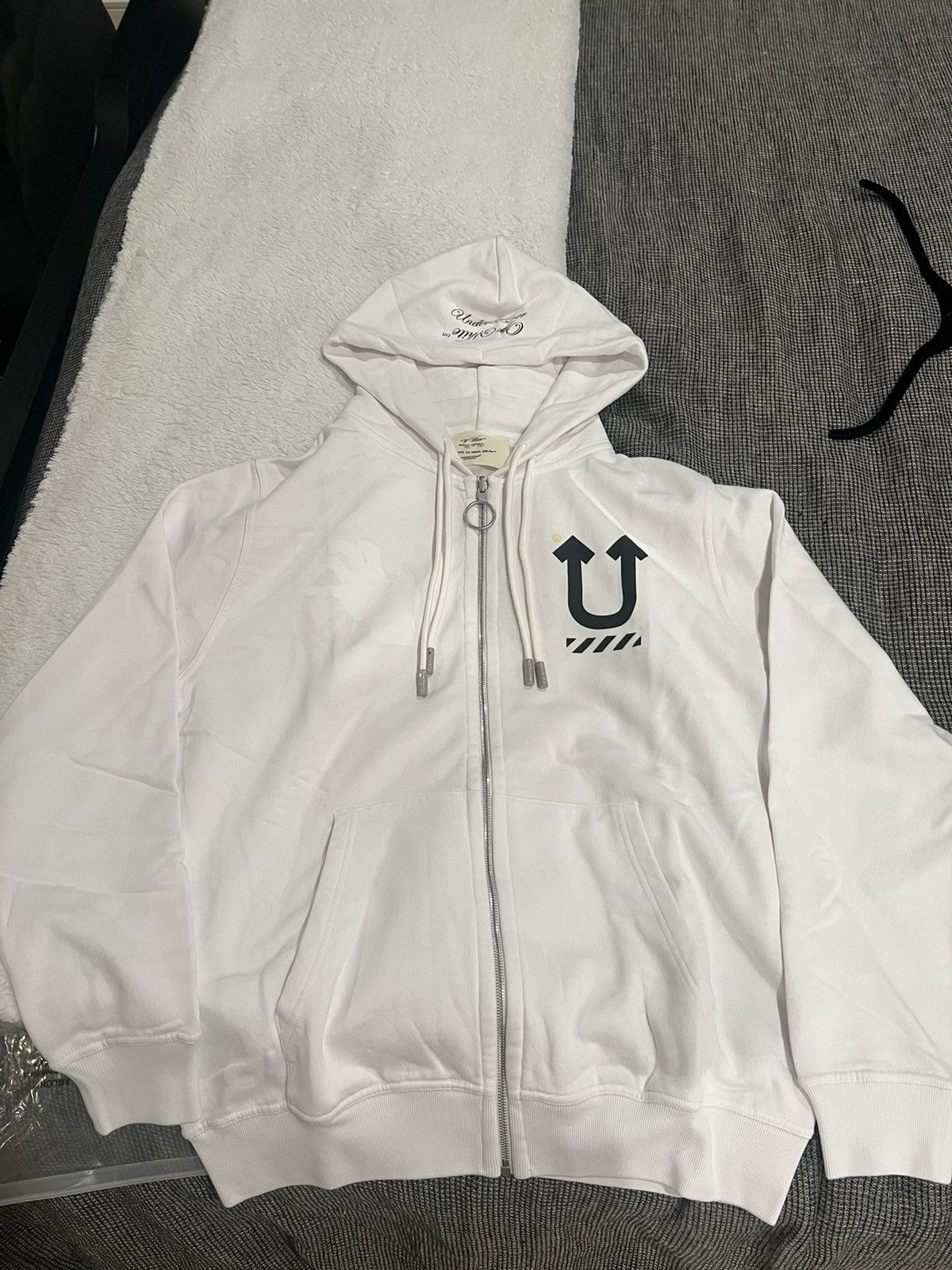 Off-White × Undercover OFF-White x Undercover RVRS Skeleton Hoodie Size US L / EU 52-54 / 3 - 5 Thumbnail