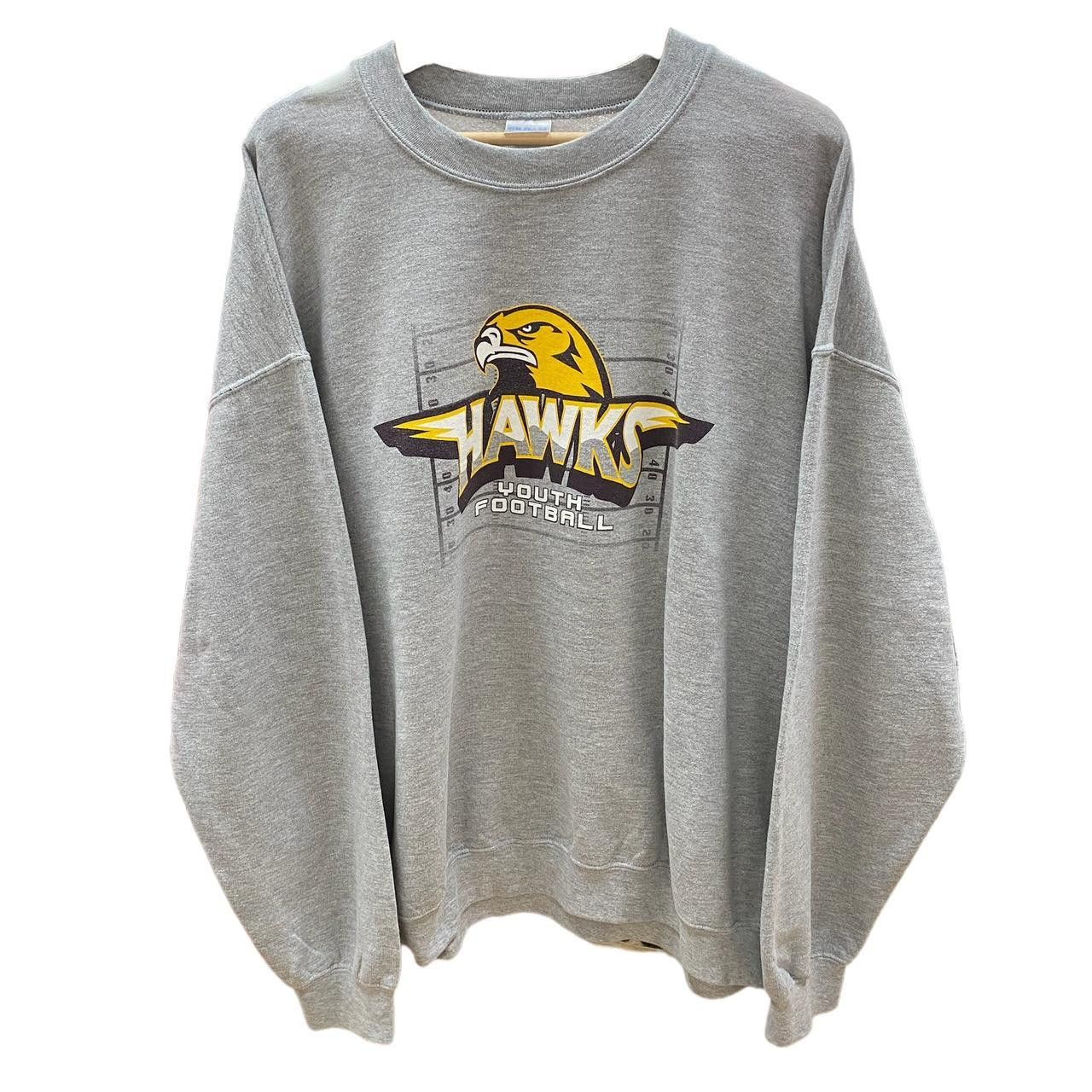 NFL × Vintage Vintage Hawks Youth Football sweatshirt size: XL Size US XL / EU 56 / 4 - 1 Thumbnail
