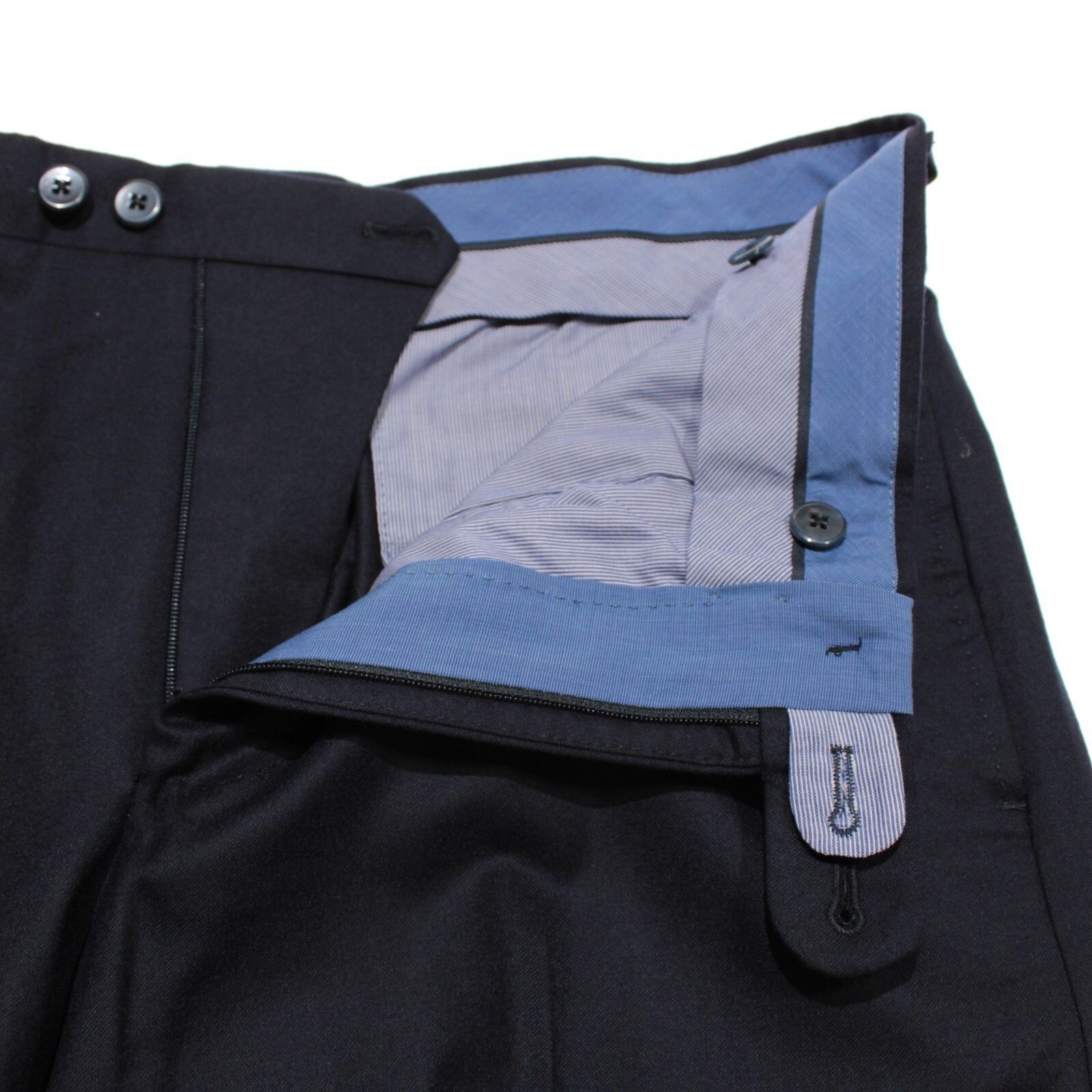 Other Valentini New with tags Dress Pants Size 34 US In Blue Size US 34 / EU 50 - 3 Thumbnail