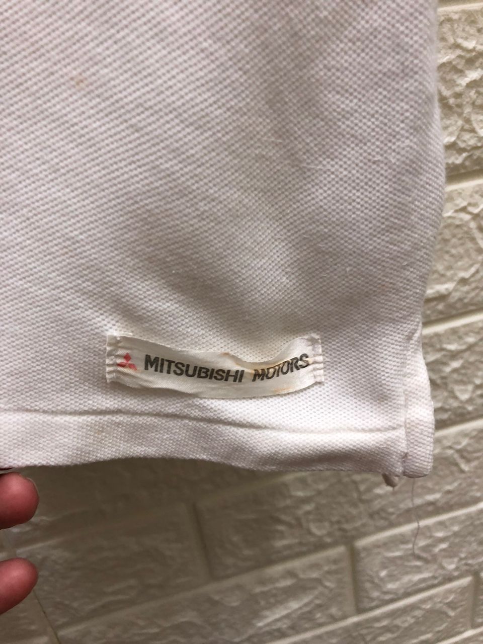 Vintage soccer Urawa Red Diamonds vintage polo MITSUBISHI motor Size US L / EU 52-54 / 3 - 6 Thumbnail