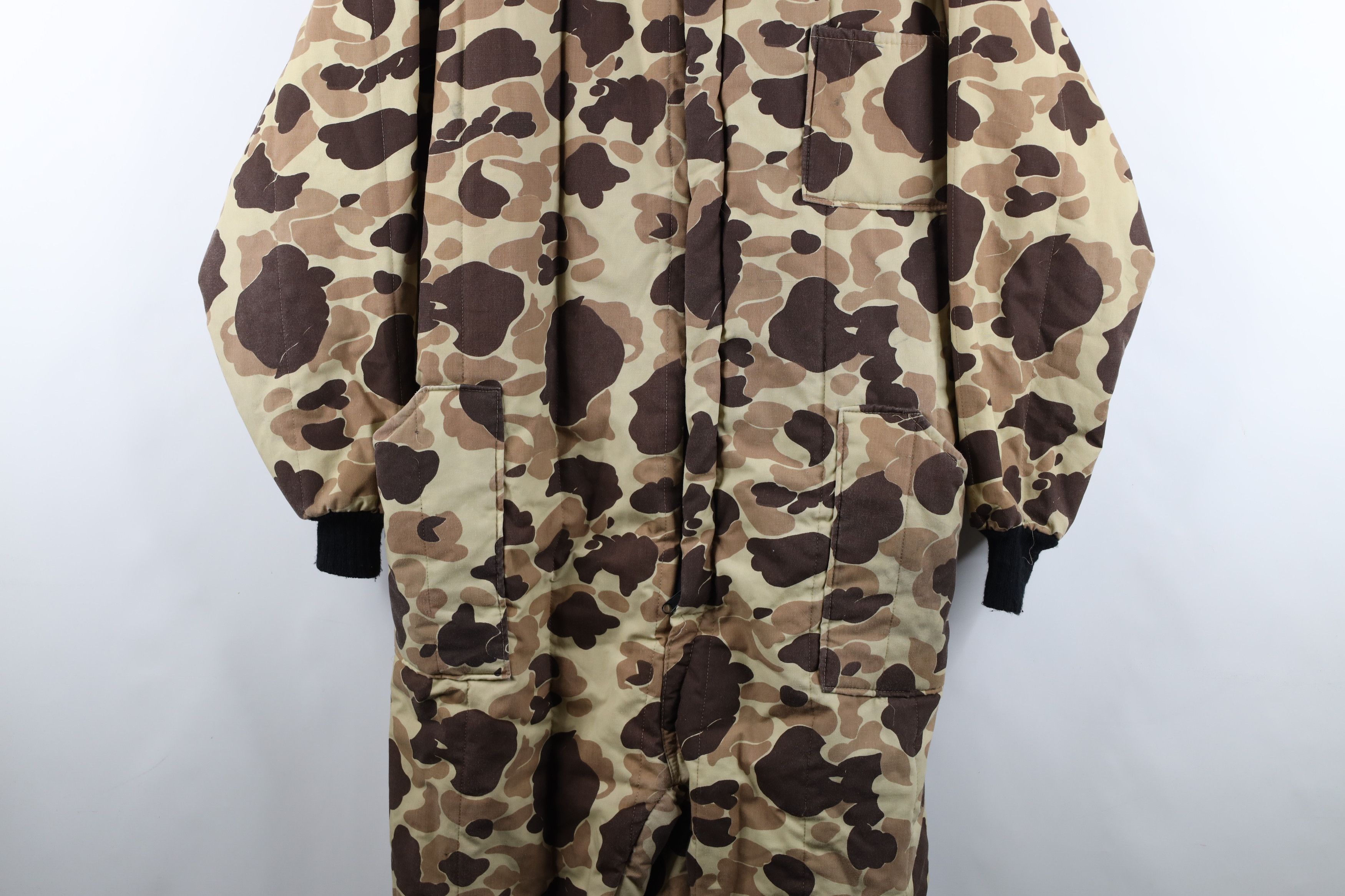 Vintage Vintage 70s 80s Insulated Frogskin Camouflage Coveralls Size US XXL / EU 58 / 5 - 3 Thumbnail