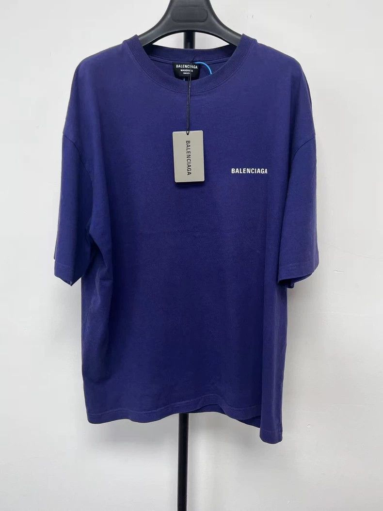 Balenciaga Balenciaga Crew Neck Pullover Short Sleeve Tee Size US L / EU 52-54 / 3 - 1 Thumbnail