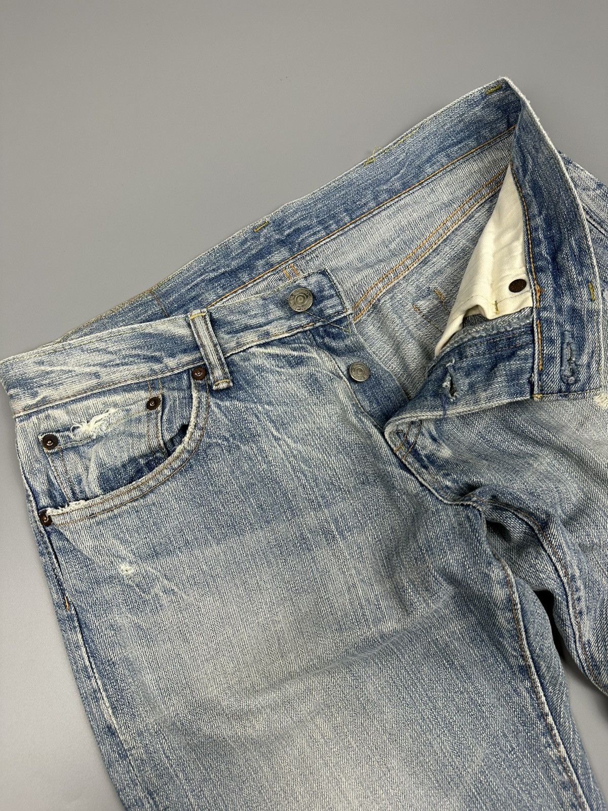 Eternal Vintage Eternal Distressed Denim Size US 32 / EU 48 - 8 Thumbnail