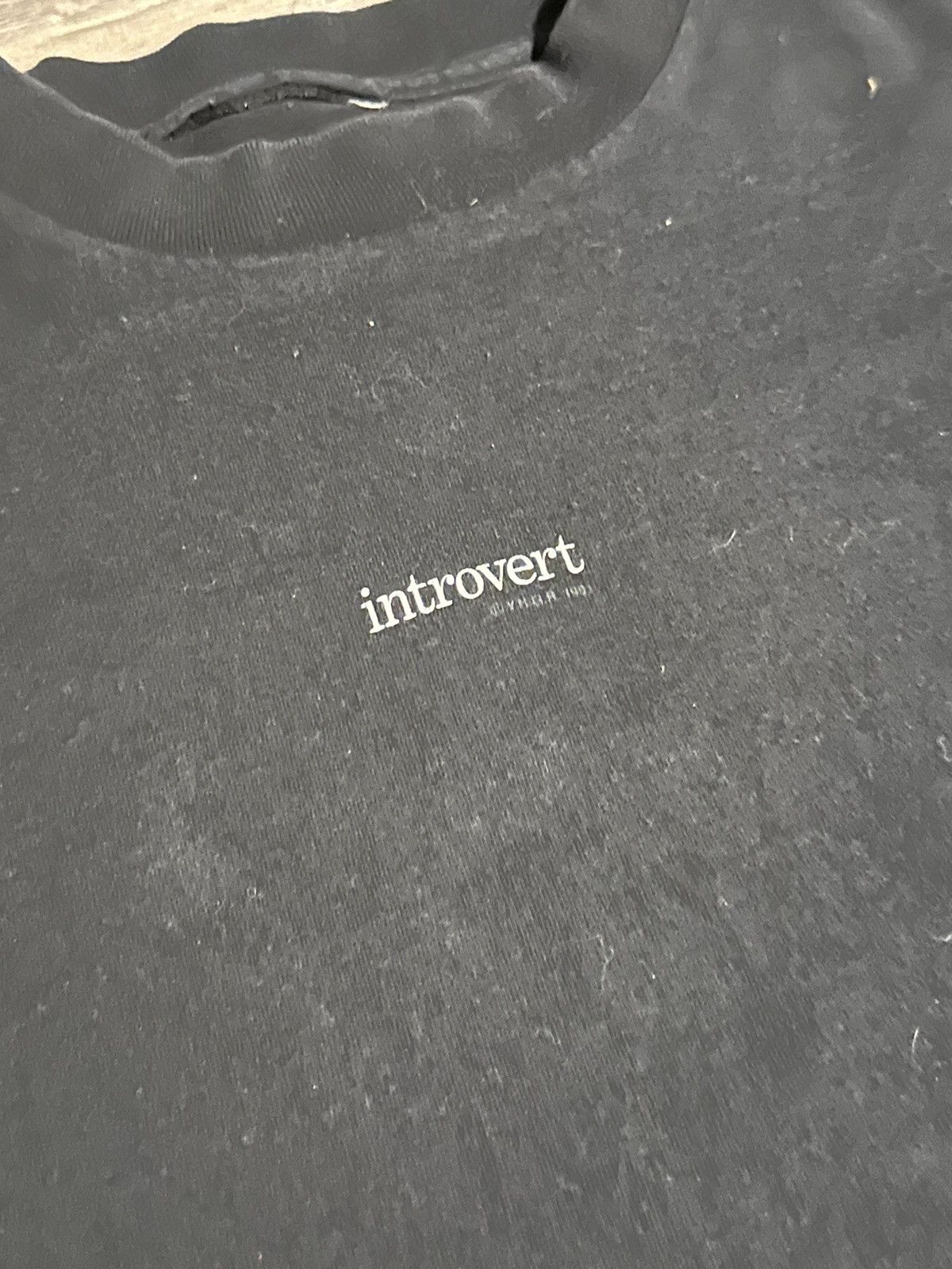 Playboi Carti × Vintage 1994 Introvert Black Single Stitch T-Shirt Opium XL Size US XL / EU 56 / 4 - 2 Thumbnail