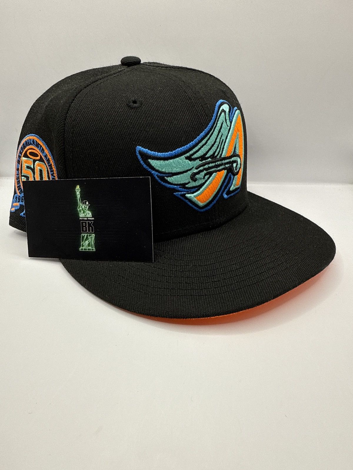 New Era Capsule hats “Halloween ” Angels size 7 1/8 Size ONE SIZE - 1 Thumbnail