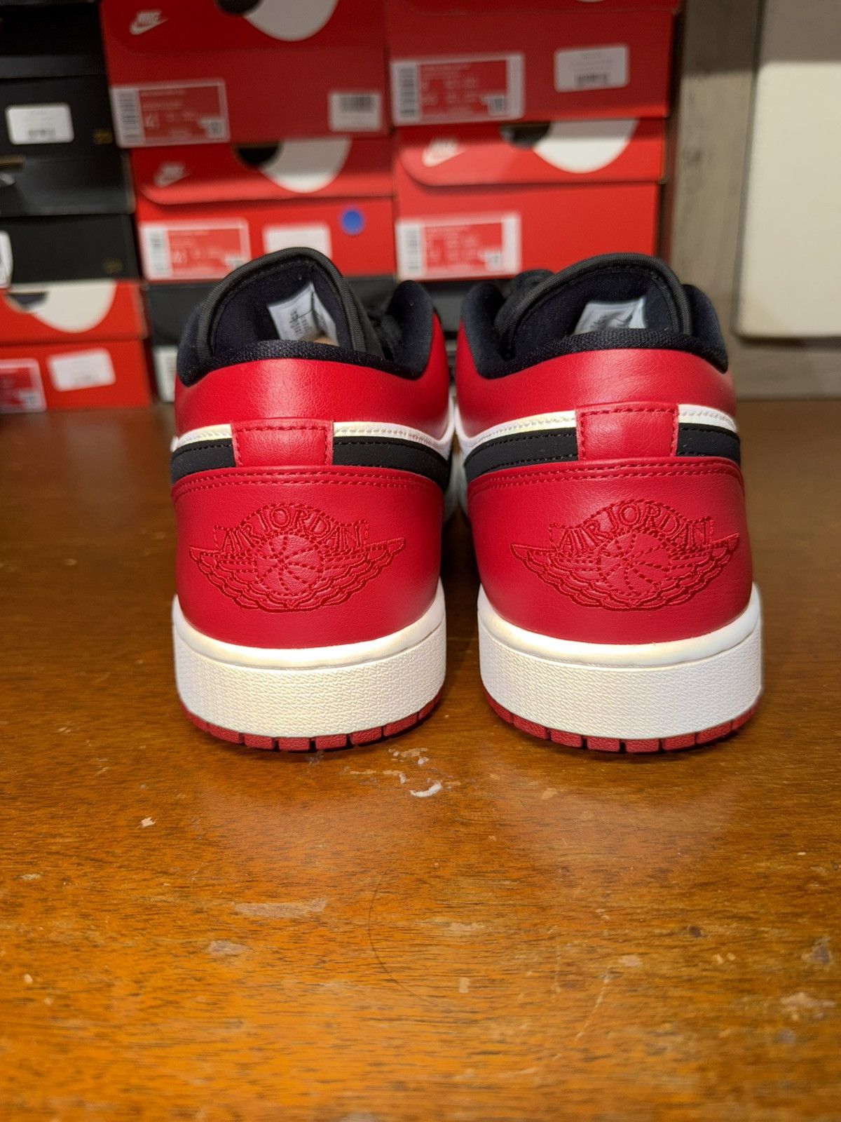 Nike Air Jordan 1 Low Black Toe size 12 Size US 12 / EU 45 - 6 Thumbnail