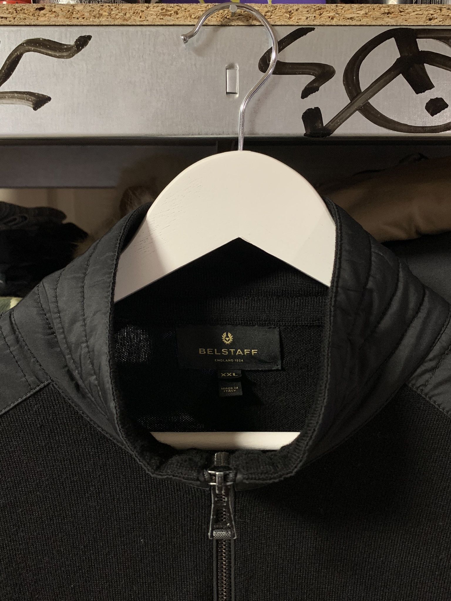 Belstaff Men's Belstaff Merino Kelby Zip Cardigan XXL Size US XXL / EU 58 / 5 - 2 Thumbnail