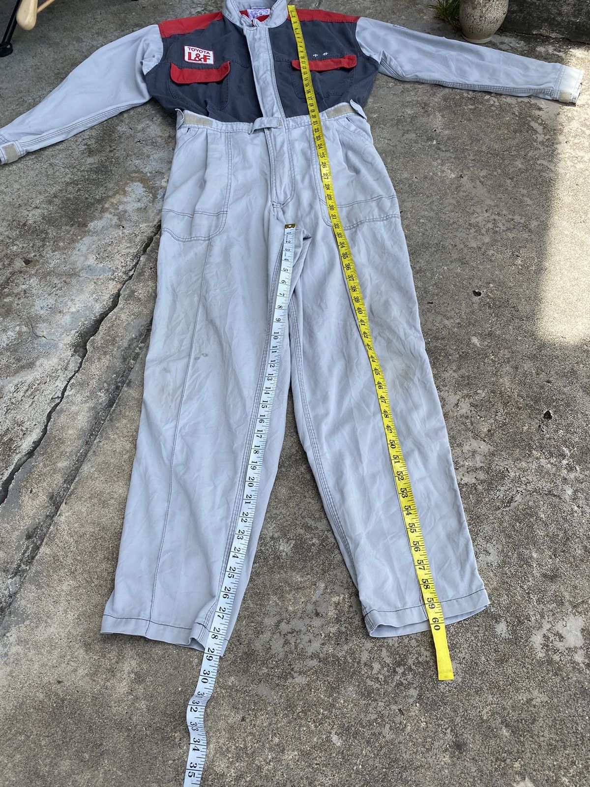 Other Vintage Toyota L&F Coveralls Overalls Jumpsuit Size US 33 - 9 Thumbnail