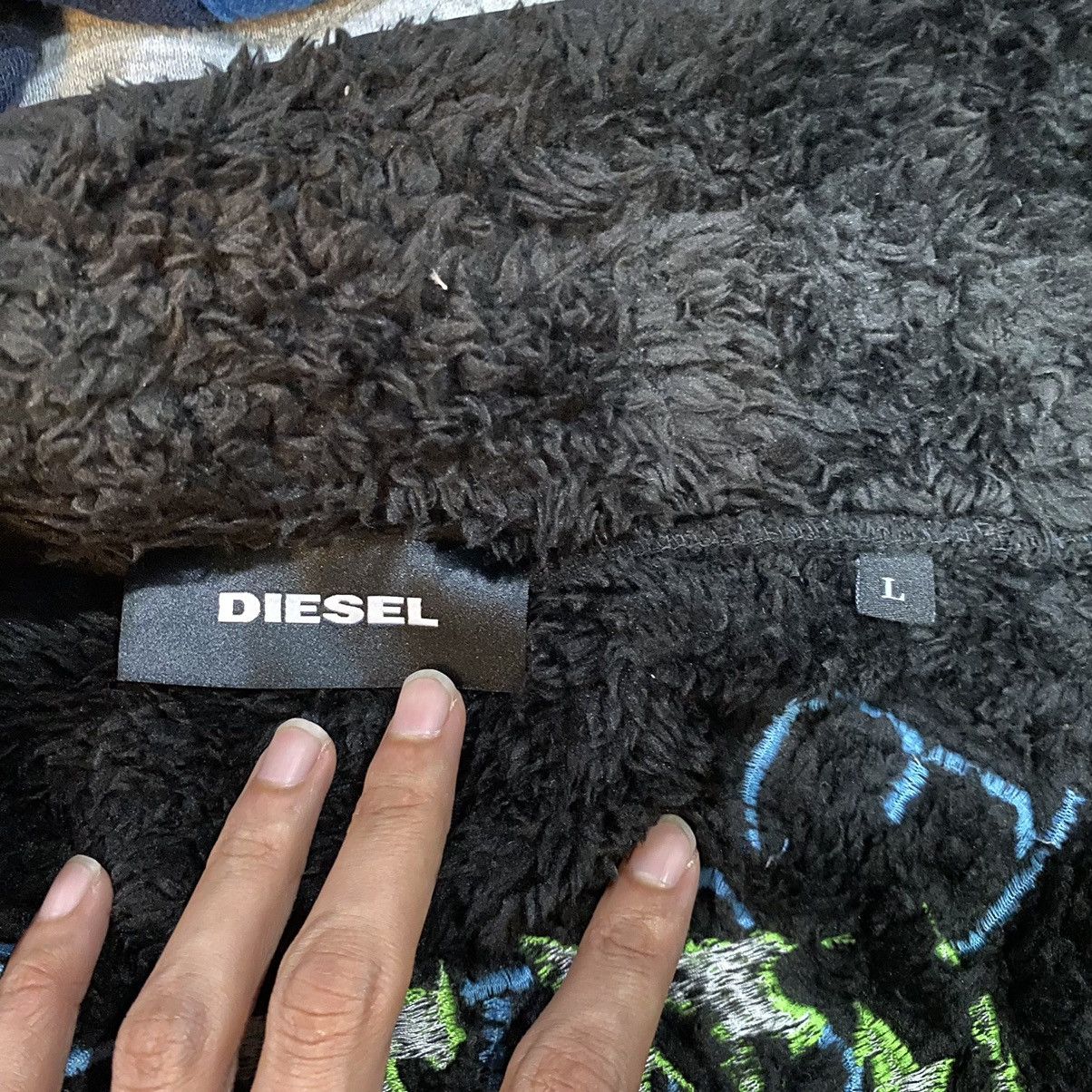 Diesel ‼️🔥DIESEL “Jake Moon Landings”FLEECE JACKET 🔥‼️ Size US L / EU 52-54 / 3 - 12 Thumbnail
