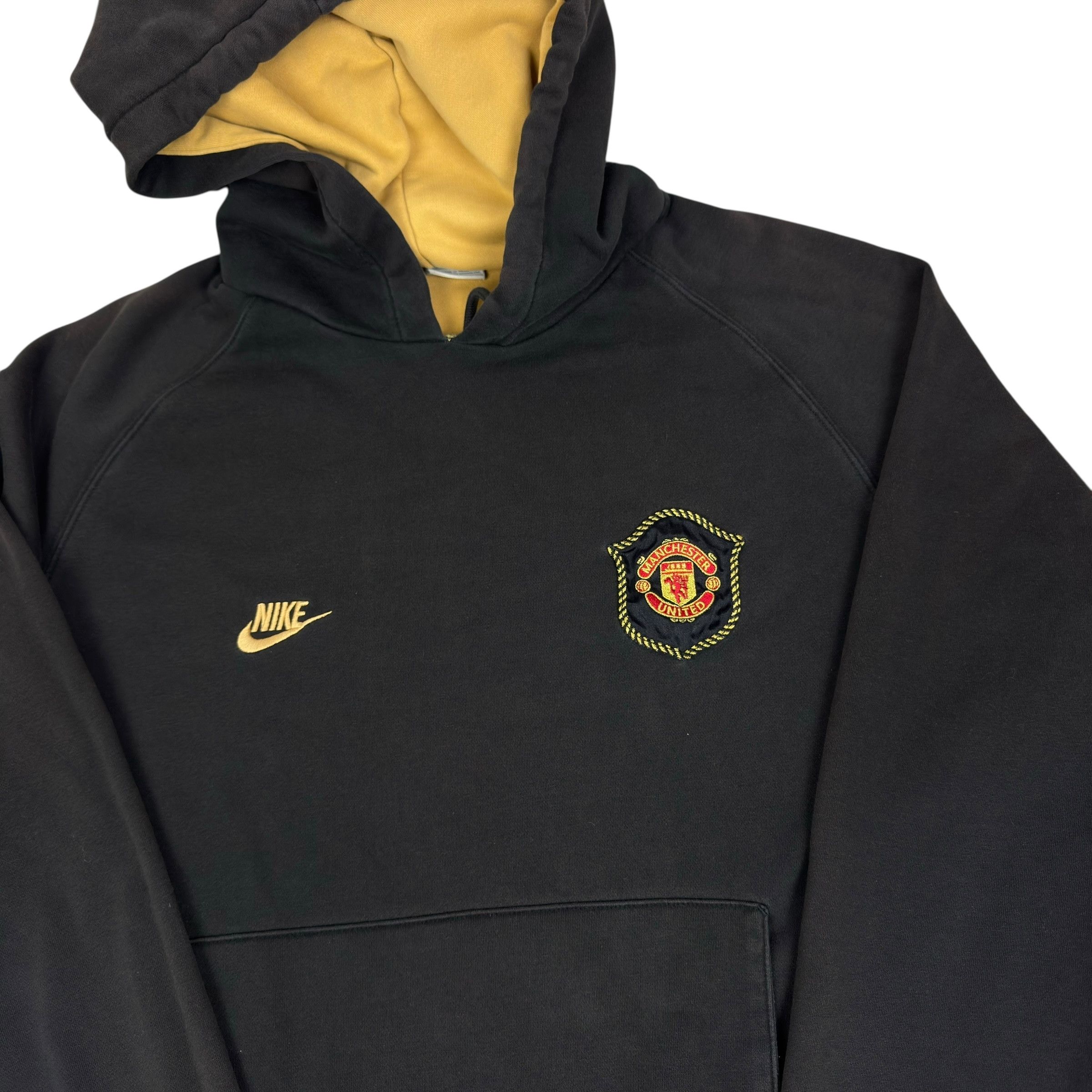 Nike Nike Men's Black Manchester United F.C. Full Zip Hoodie XL Size US XL / EU 56 / 4 - 3 Thumbnail