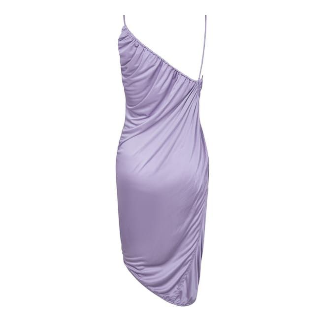 Bottega Veneta Bottega Veneta Cowl Neck Midi Slip Dress in Purple Size M / US 6-8 / IT 42-44 - 2 Thumbnail