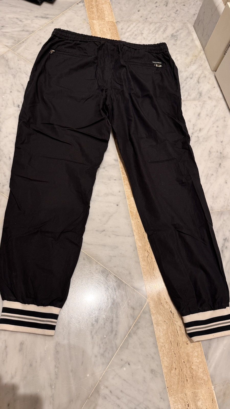 Dolce & Gabbana Dolce Gabana Black Sweatpants Size US 36 / EU 52 - 8 Thumbnail