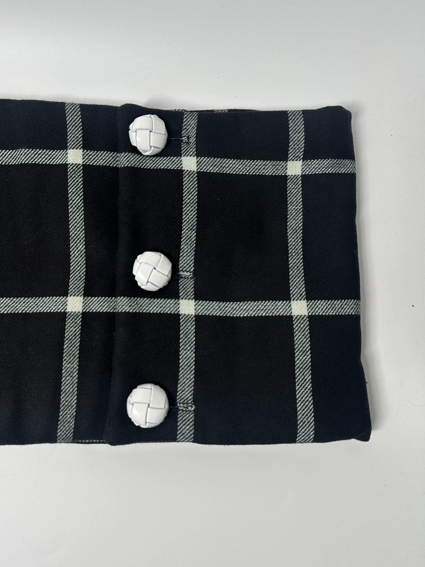 Raf Simons Raf Simons 20FW Check Oversized Walnut Buckle Stole Size ONE SIZE - 2 Thumbnail