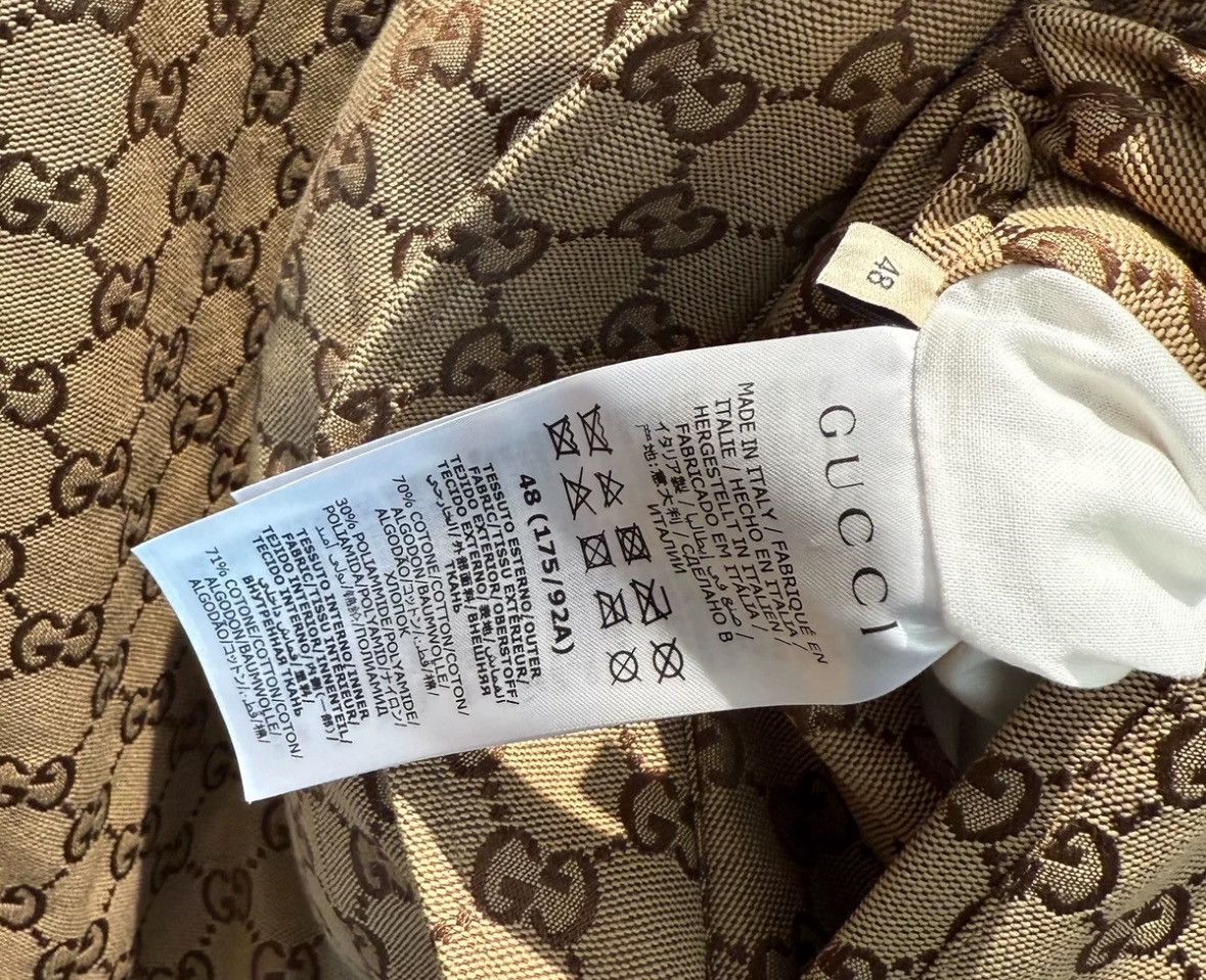 Gucci Gucci double-sided khaki executive jacket2412-Nextarrow Size US S / EU 44-46 / 1 - 7 Thumbnail