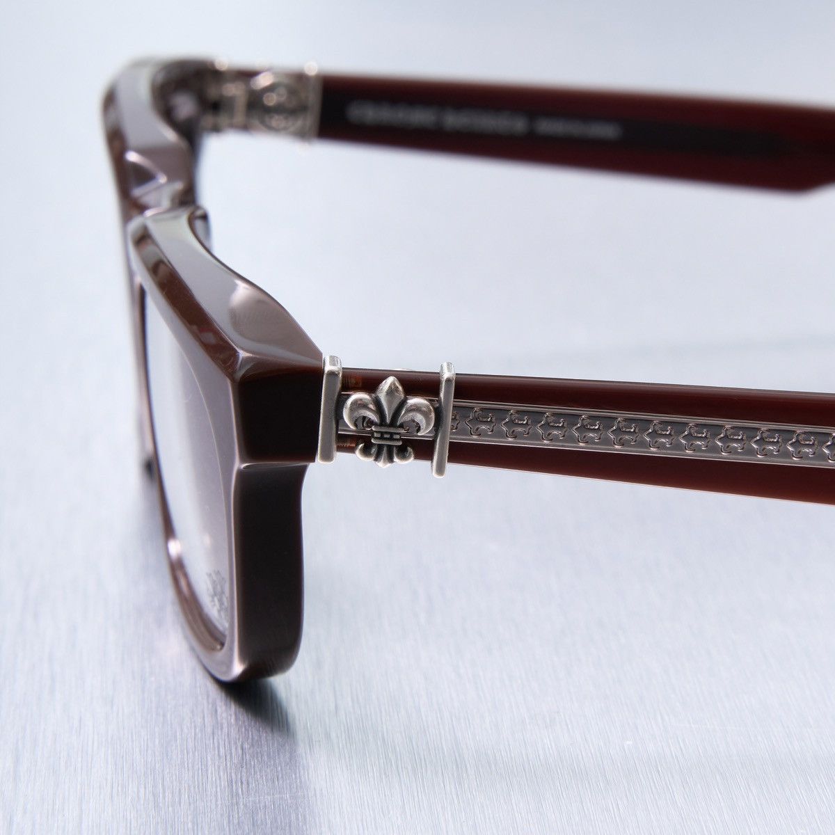 Chrome Hearts CHROME HEARTS SEE YOU IN TEA CLASSIC BROWN GLASSES Size ONE SIZE - 3 Thumbnail