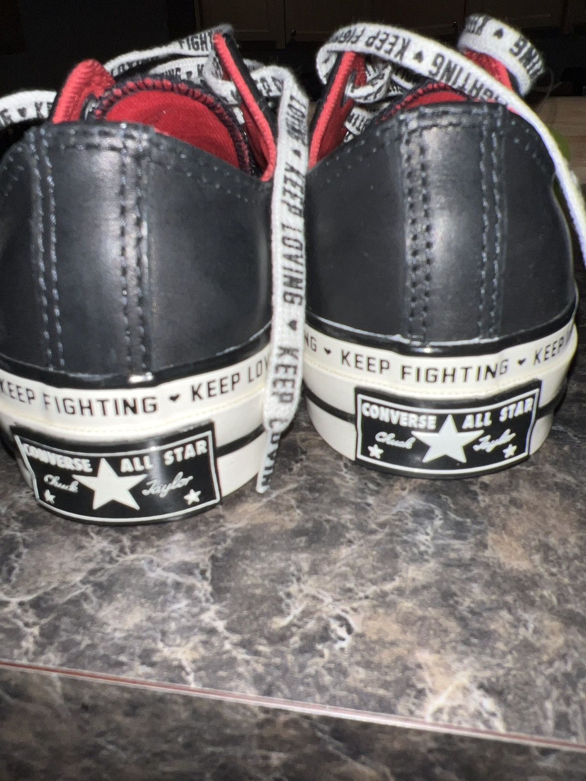 Converse VERY RARE Converse KeepFightingKeepLoving Women’s 5.5 Size US 5.5 / IT 35.5 - 7 Thumbnail