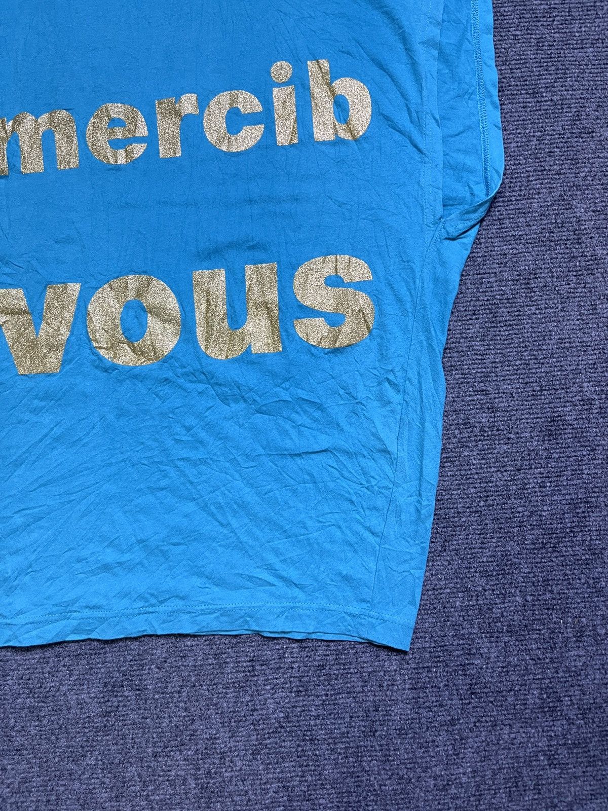 Issey Miyake Mercibeaucoup by Issey Miyake Jevous Enprie text graphics Size M / US 6-8 / IT 42-44 - 4 Thumbnail