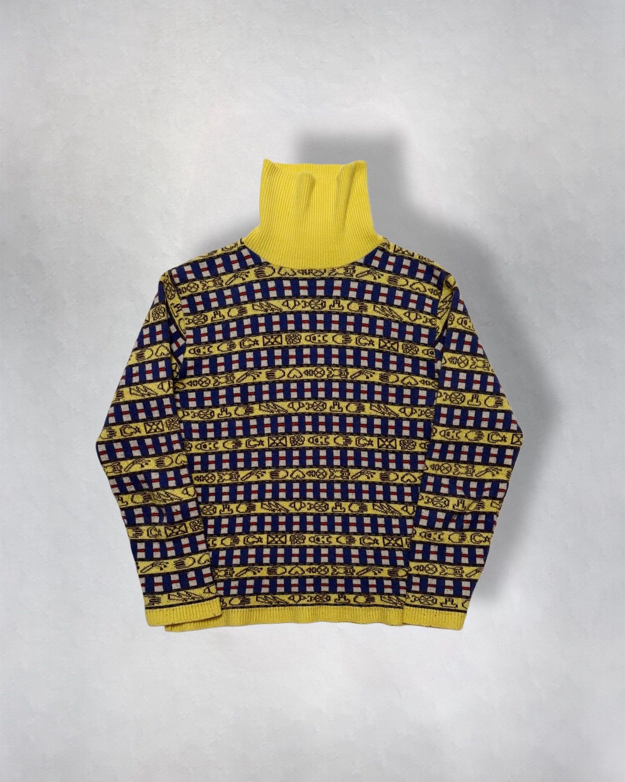 Walter Van Beirendonck Early 90s Walter Van Beirendonck turtleneck knit Size US S / EU 44-46 / 1 - 1 Thumbnail