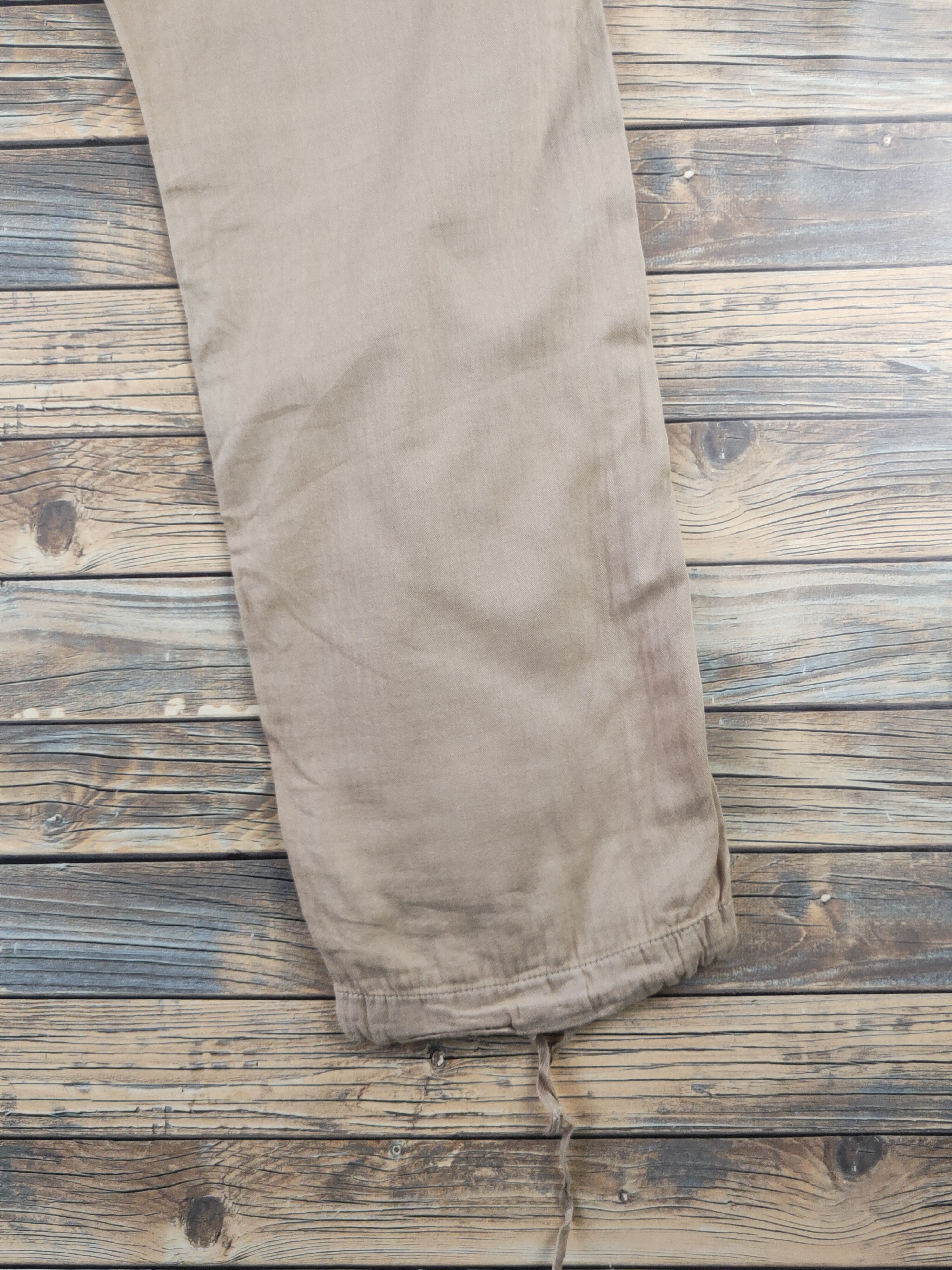 Japanese Brand DL Lee Beige Multipocket Tactical Cargo Pants #1934 Size US 34 / EU 50 - 11 Thumbnail