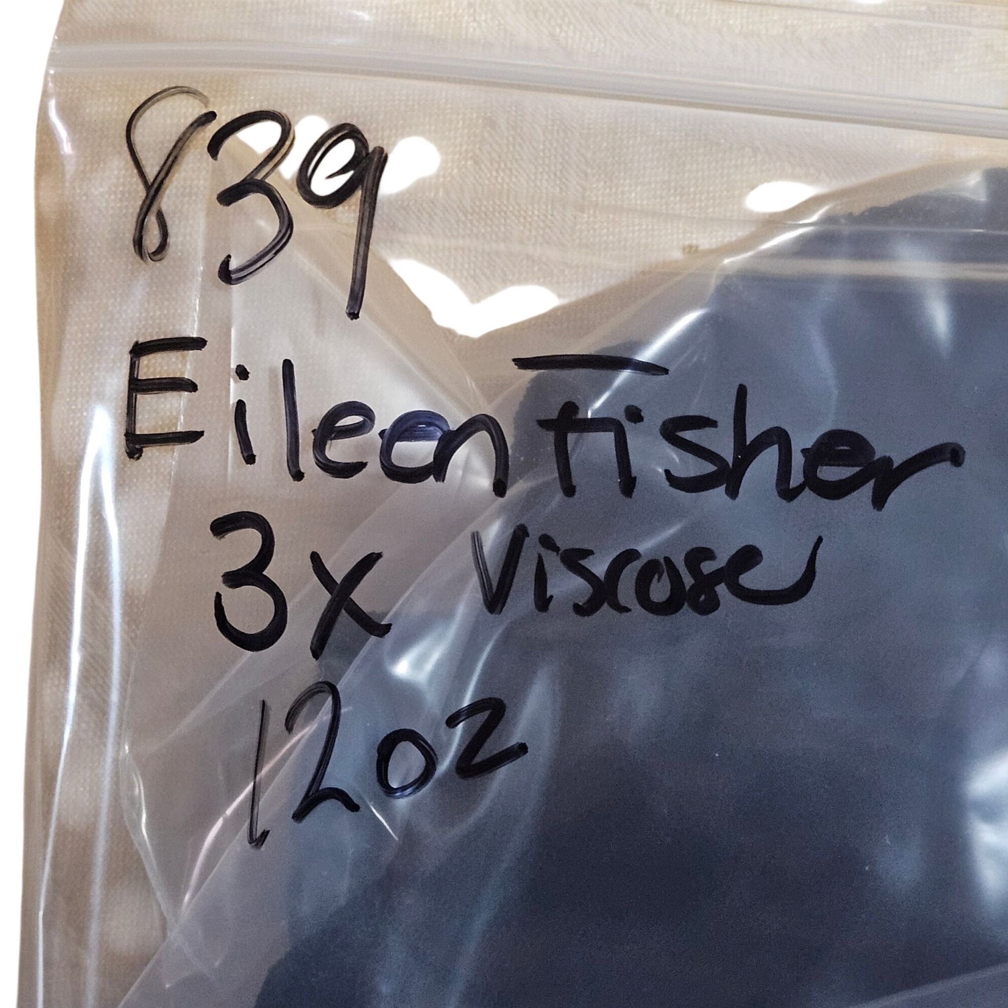 Eileen Fisher Eileen Fisher Women Black Sheer Duster 3X Italian Yarn Minim Size 3XL / US 20-22 - 8 Thumbnail