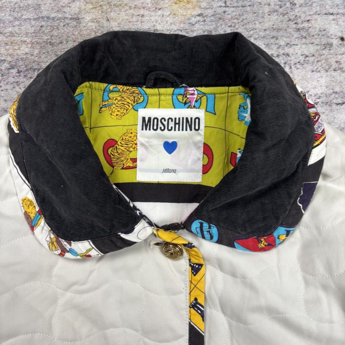 Moschino Moschino jeans quilted jacket Size L / US 10 / IT 46 - 5 Thumbnail