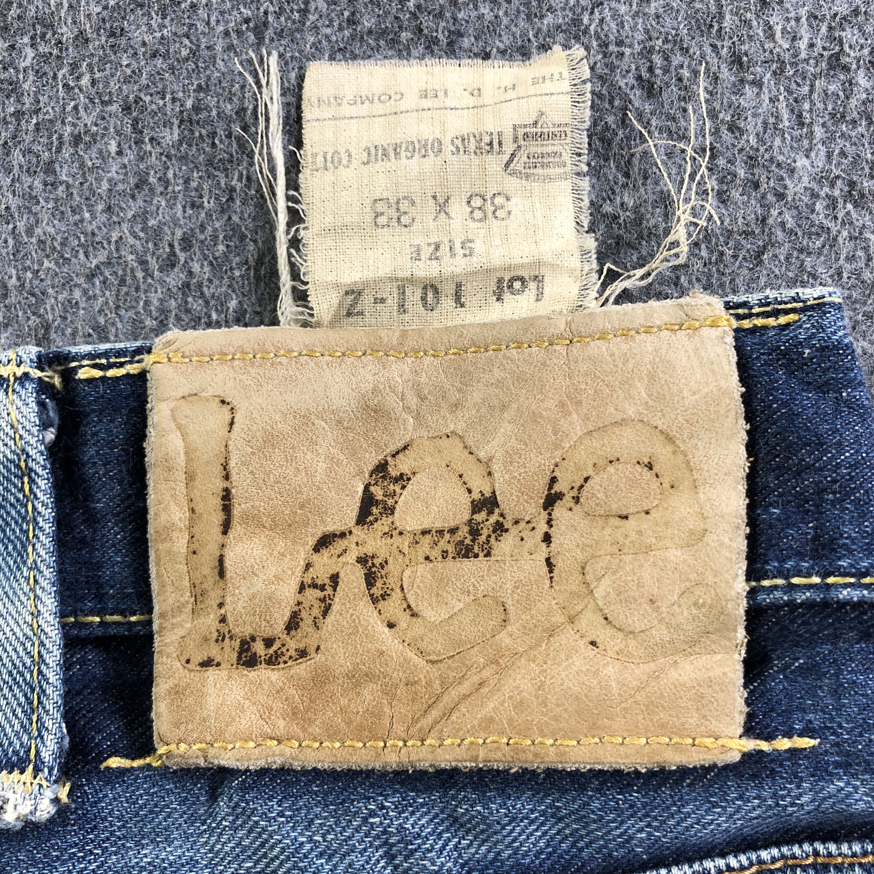 Lee Vintage Blue Wash Lee Jeans-J3633 Size US 40 / EU 56 - 5 Thumbnail