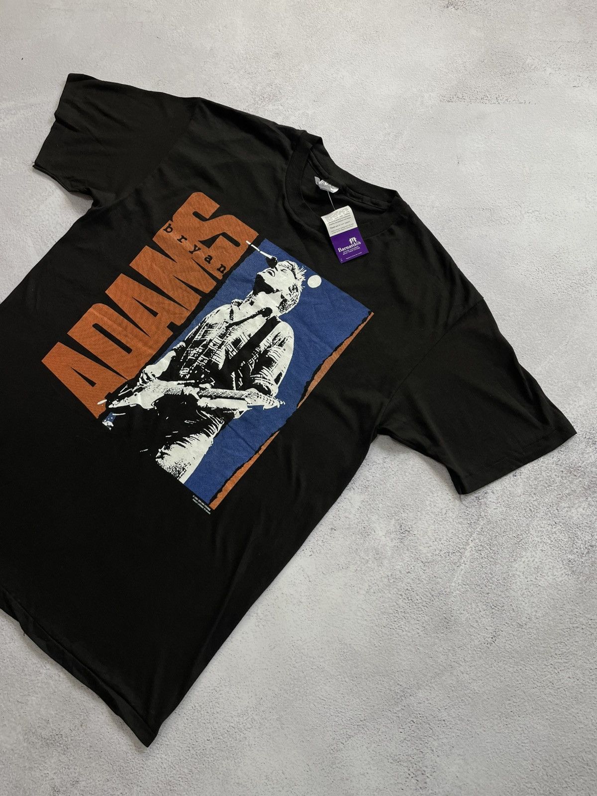 Band Tees × Vintage Vintage Bryan Adams Waking Up The World T-Shirt Music 1991 Size US XL / EU 56 / 4 - 2 Thumbnail