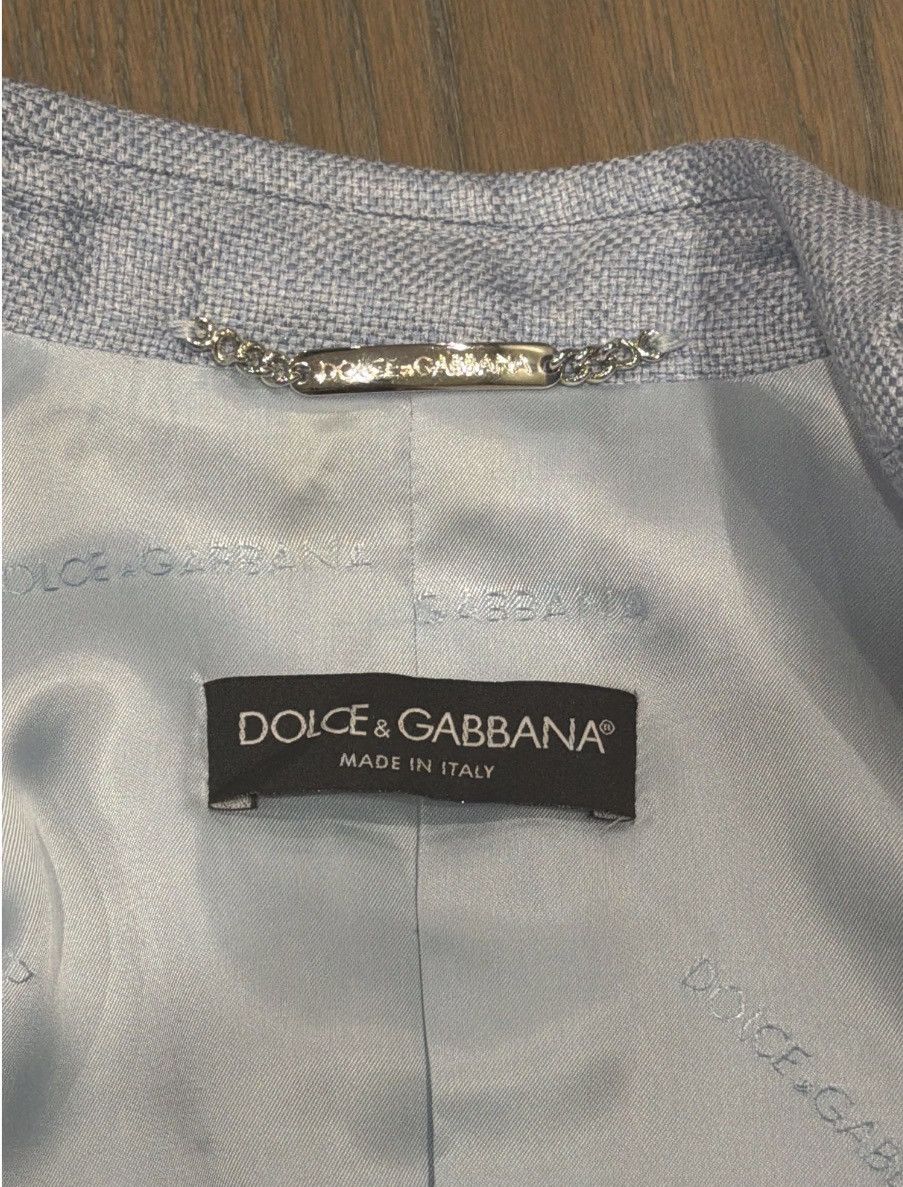 Dolce & Gabbana Dolce & Gabbana blue blazer Size S / US 4 / IT 40 - 2 Thumbnail