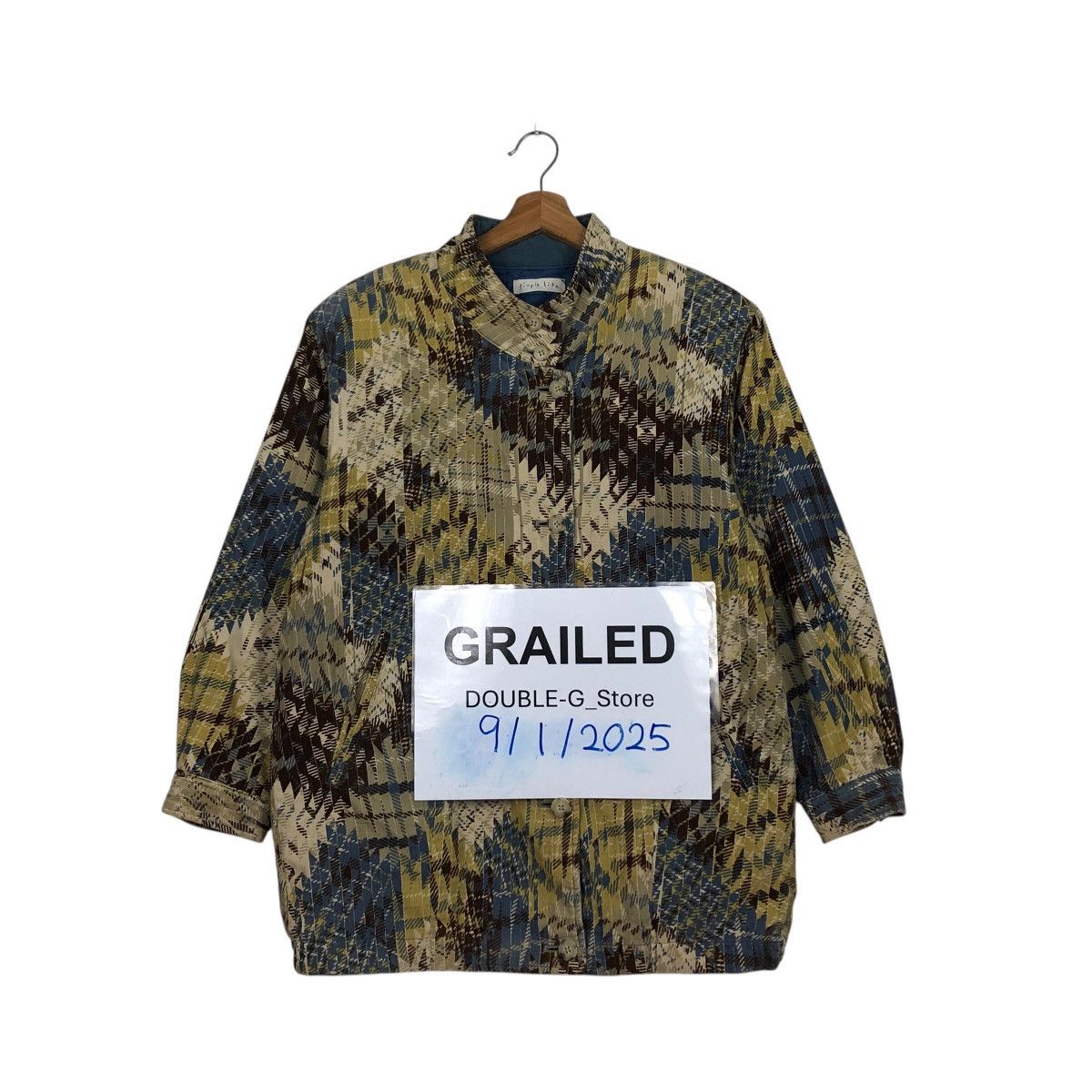 Japanese Brand × Vintage Vintage Button Chore Jacket Simple Life Tartan Issey Miyake Size US M / EU 48-50 / 2 - 1 Thumbnail